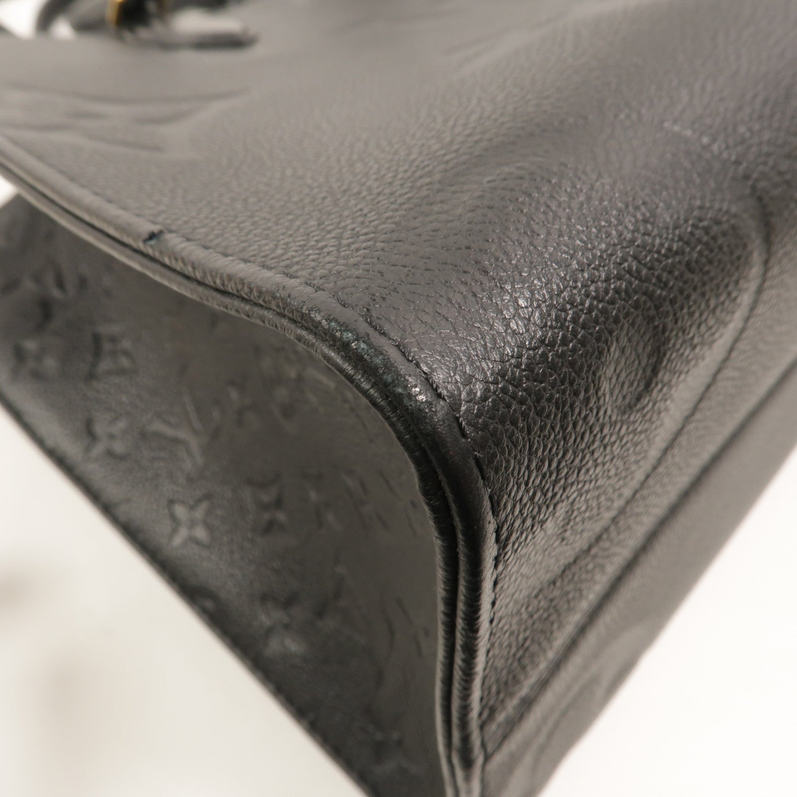 LOUIS VUITTON Monogram Empreinte On The Go MM手挽肩背兩用袋