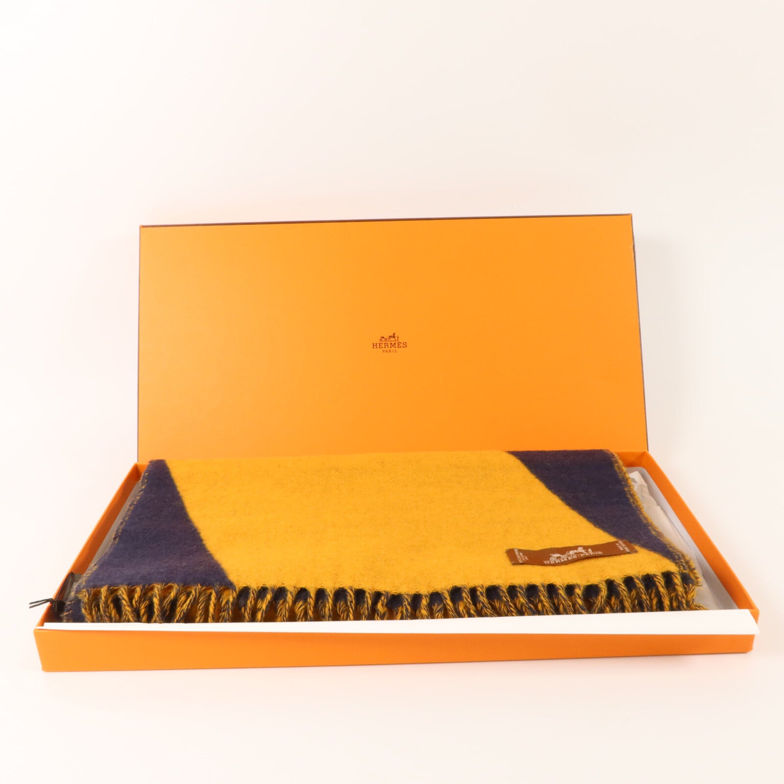 HERMES 羊絨Scarf頸巾
