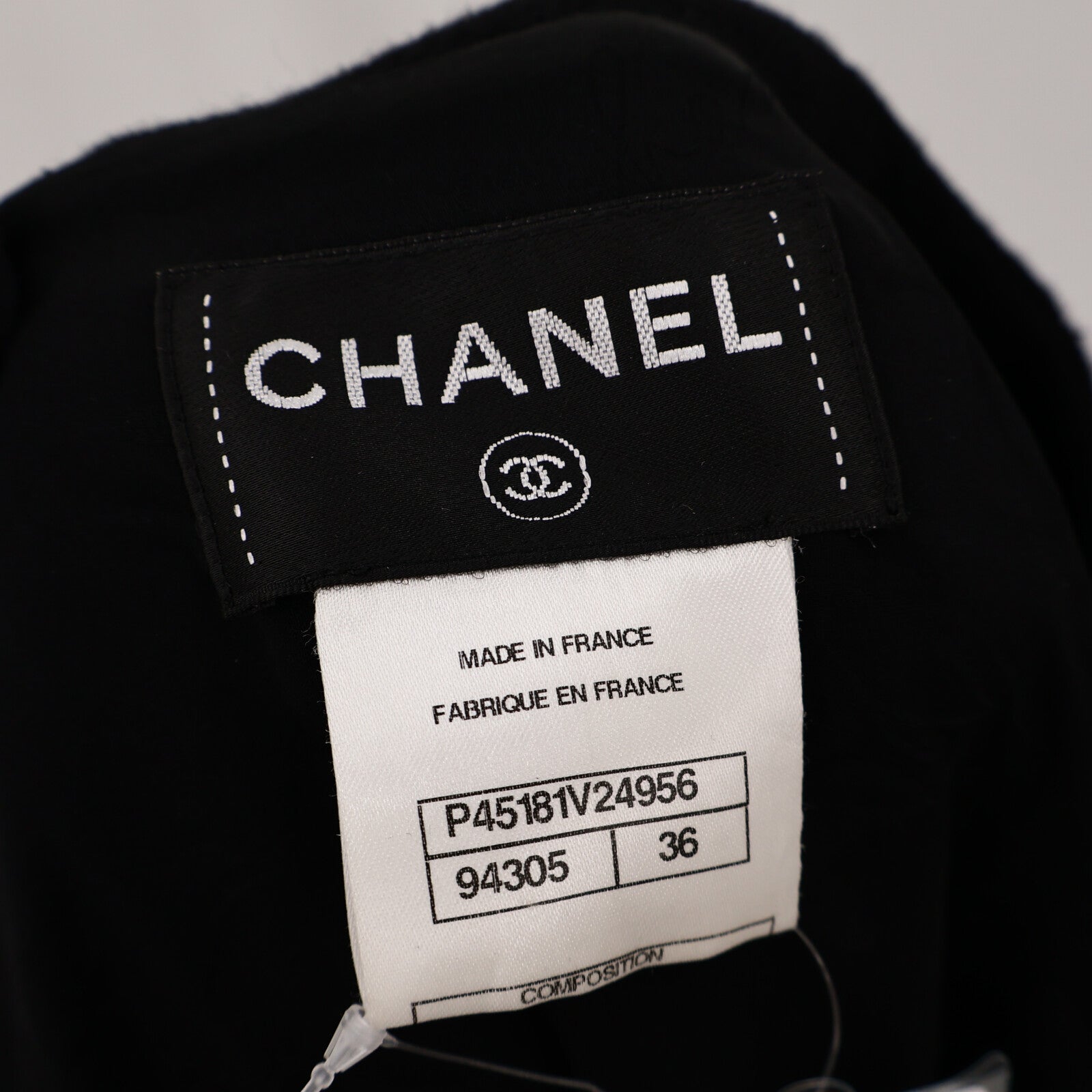 CHANEL Wool/Silk Crepe Pintuck Zip Dress連身裙