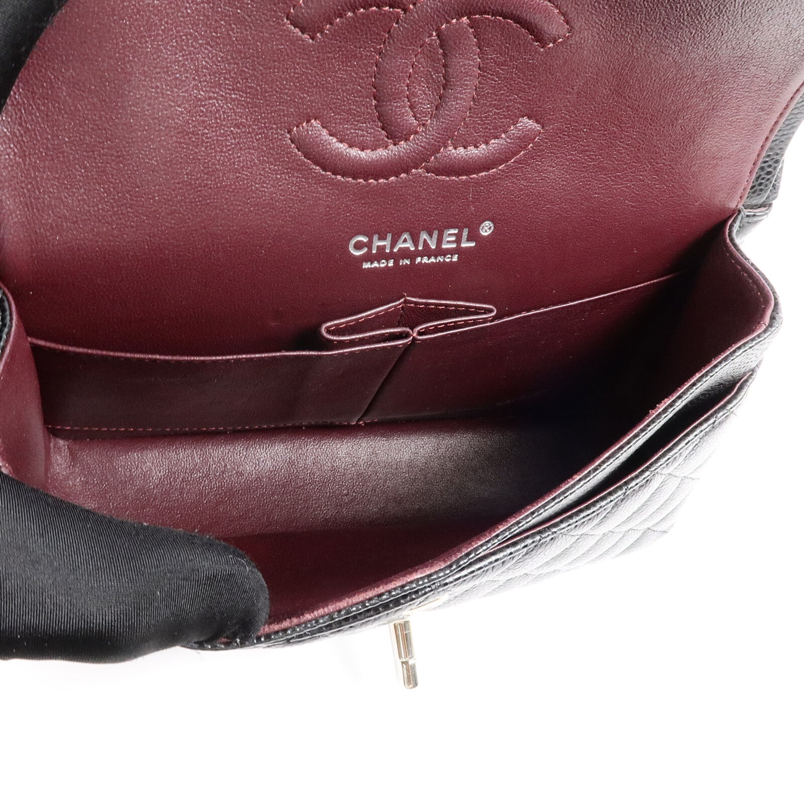 CHANEL 牛皮皮革Classic 23鏈帶肩背袋