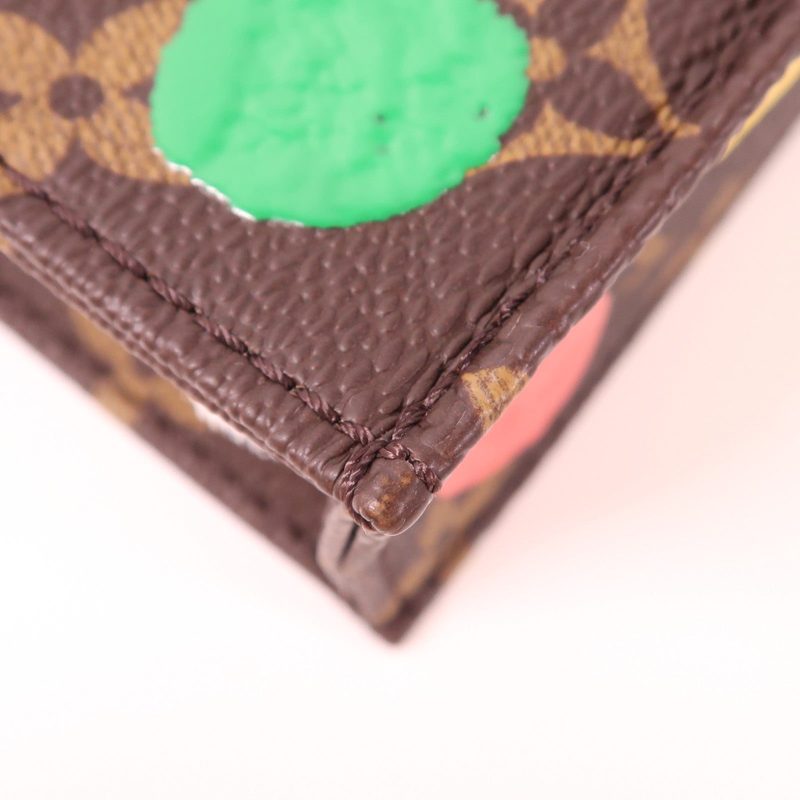 LOUIS VUITTON Monogram YK Petit Sac Plat金扣手挽肩背兩用袋