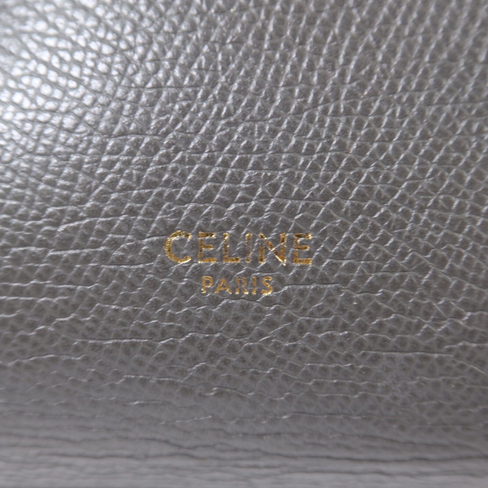 CELINE 牛皮皮革Micro Belt Bag手扣手挽肩背兩用袋