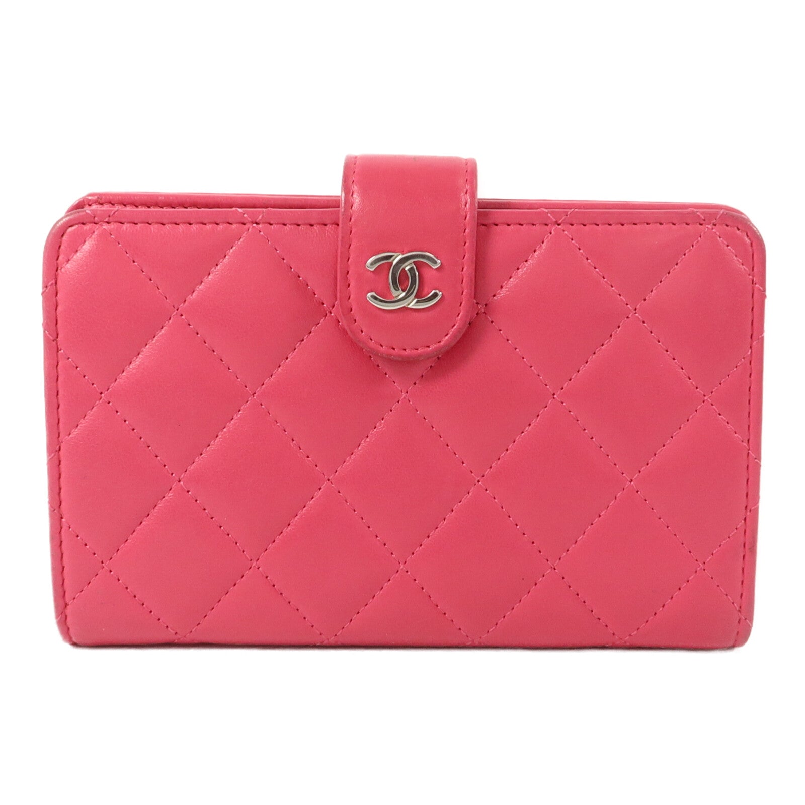 CHANEL 羊皮皮革Bifold Wallet錢包
