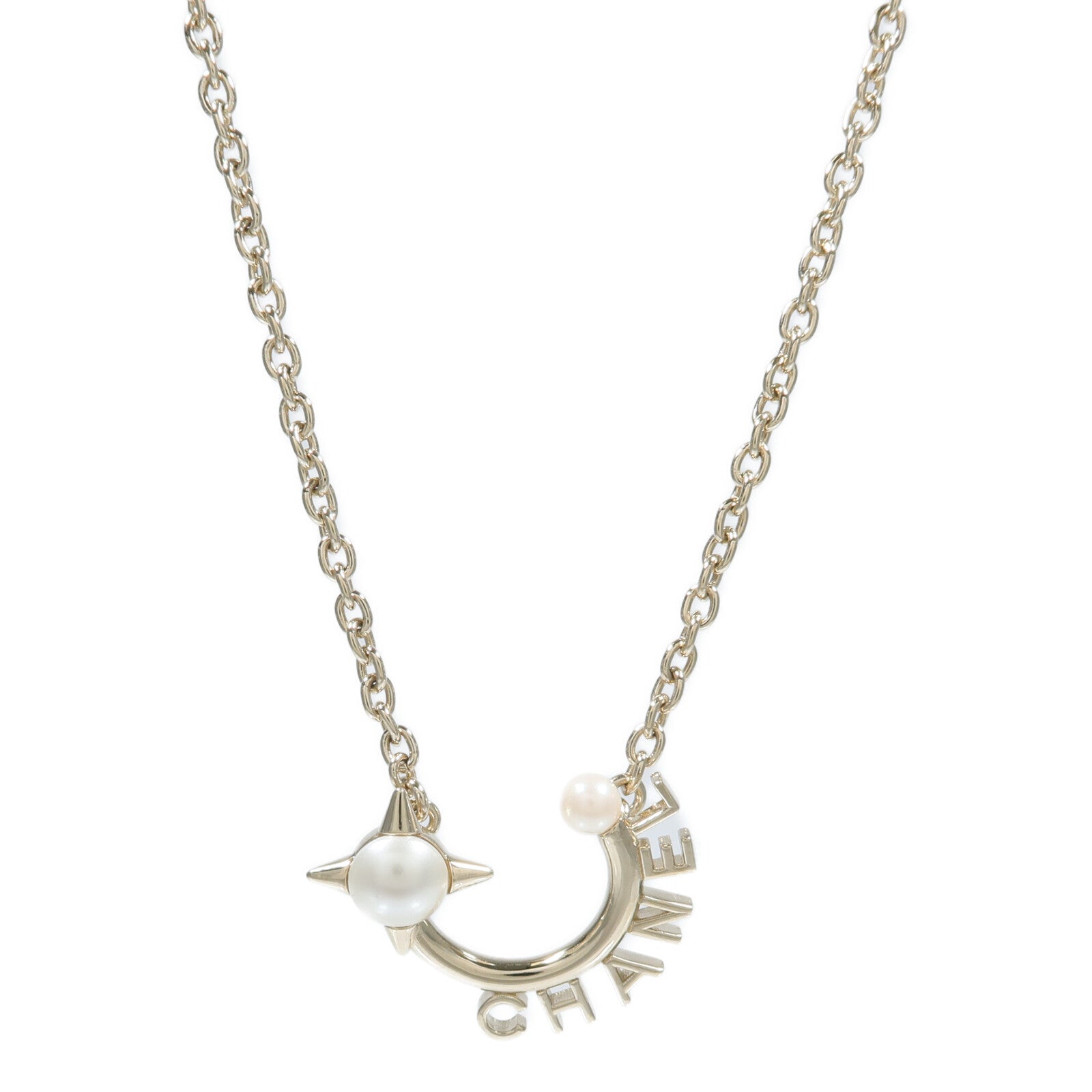 CHANEL 【激減優惠】PVC/金屬Necklace項鍊