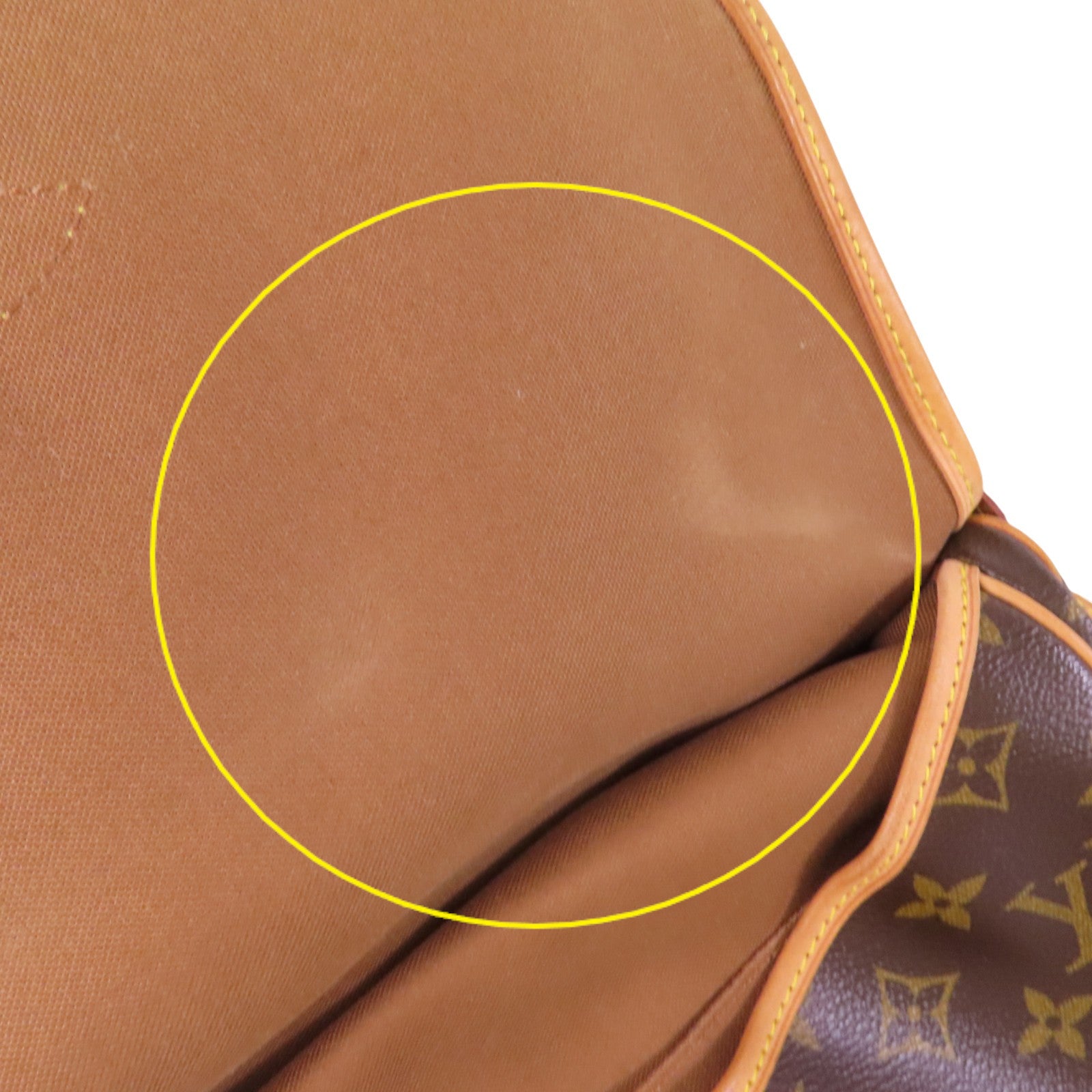 LOUIS VUITTON Monogram Saumur 30金扣肩背袋