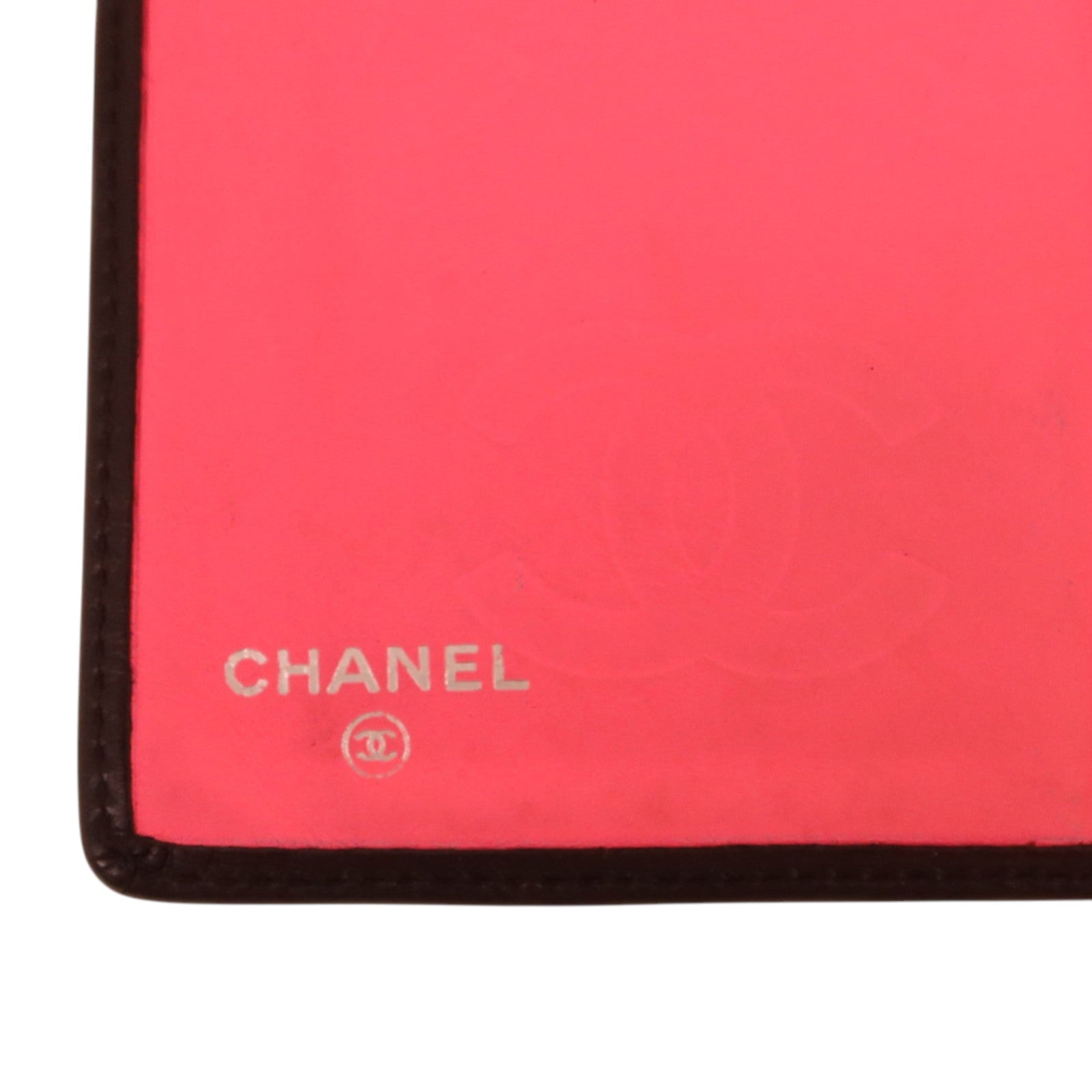 CHANEL 牛皮皮革Cambon Long Wallet銀扣長錢包