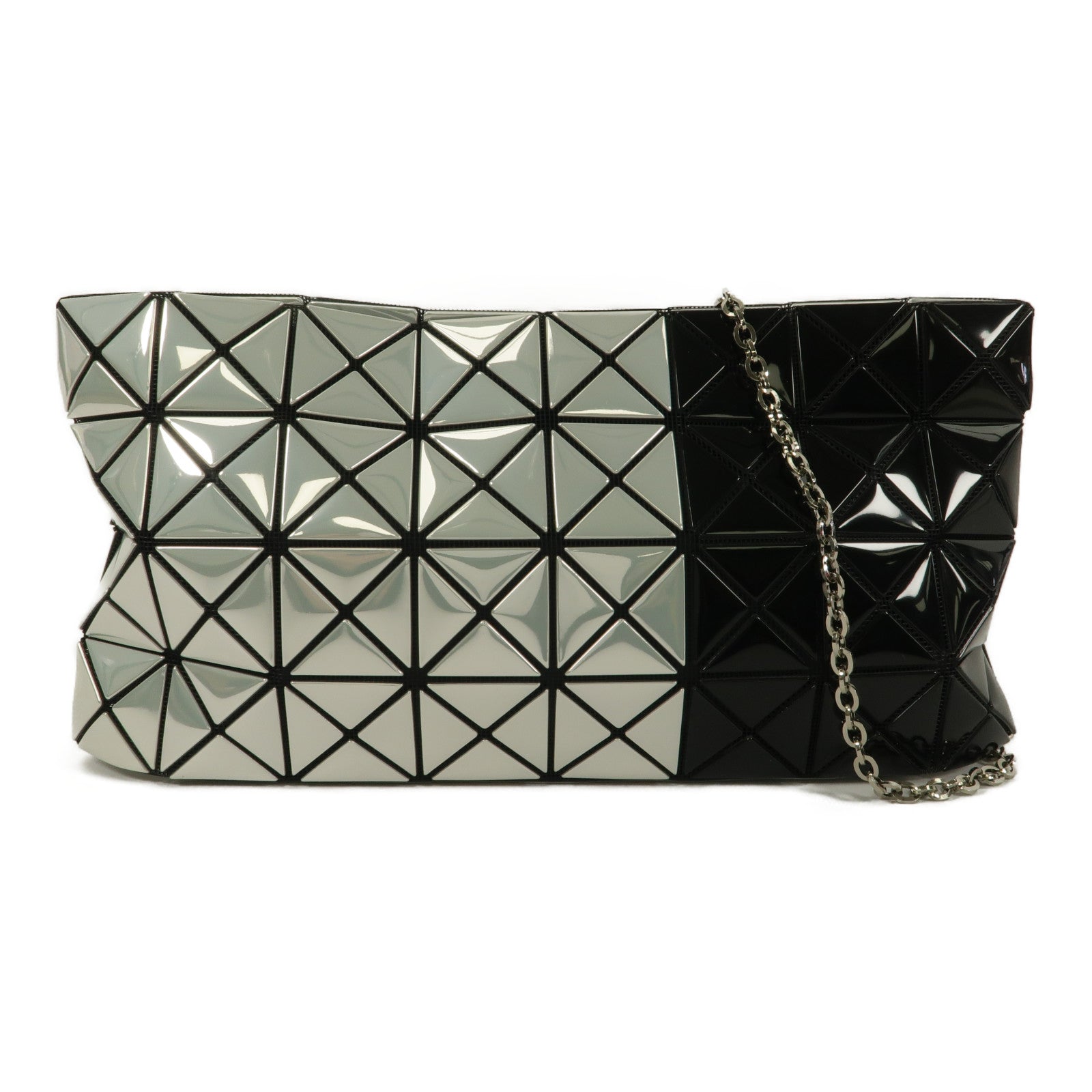 BAO BAO ISSEYMIYAKE PVC Shoulder Bag鏈帶肩背袋