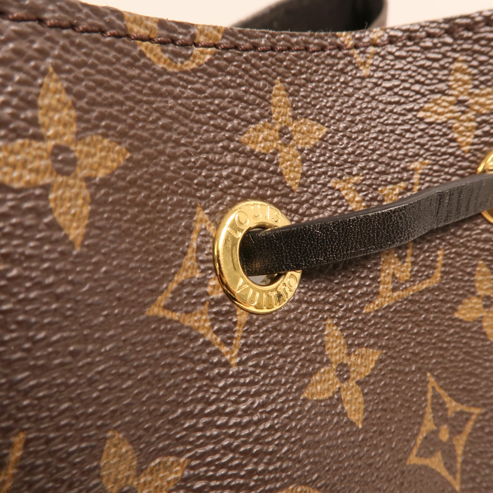 LOUIS VUITTON Monogram Neo Noe MM金扣肩背袋