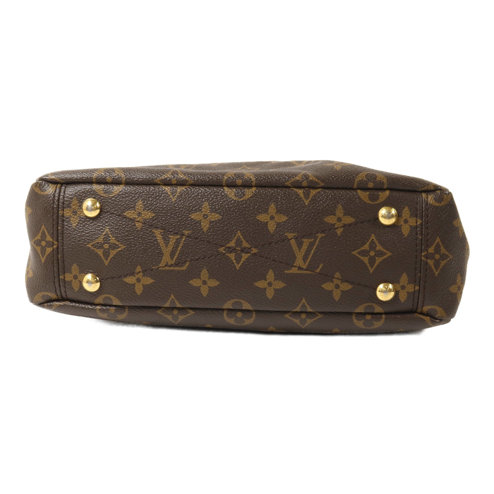 LOUIS VUITTON Monogram Pallas BB金扣手挽肩背兩用袋