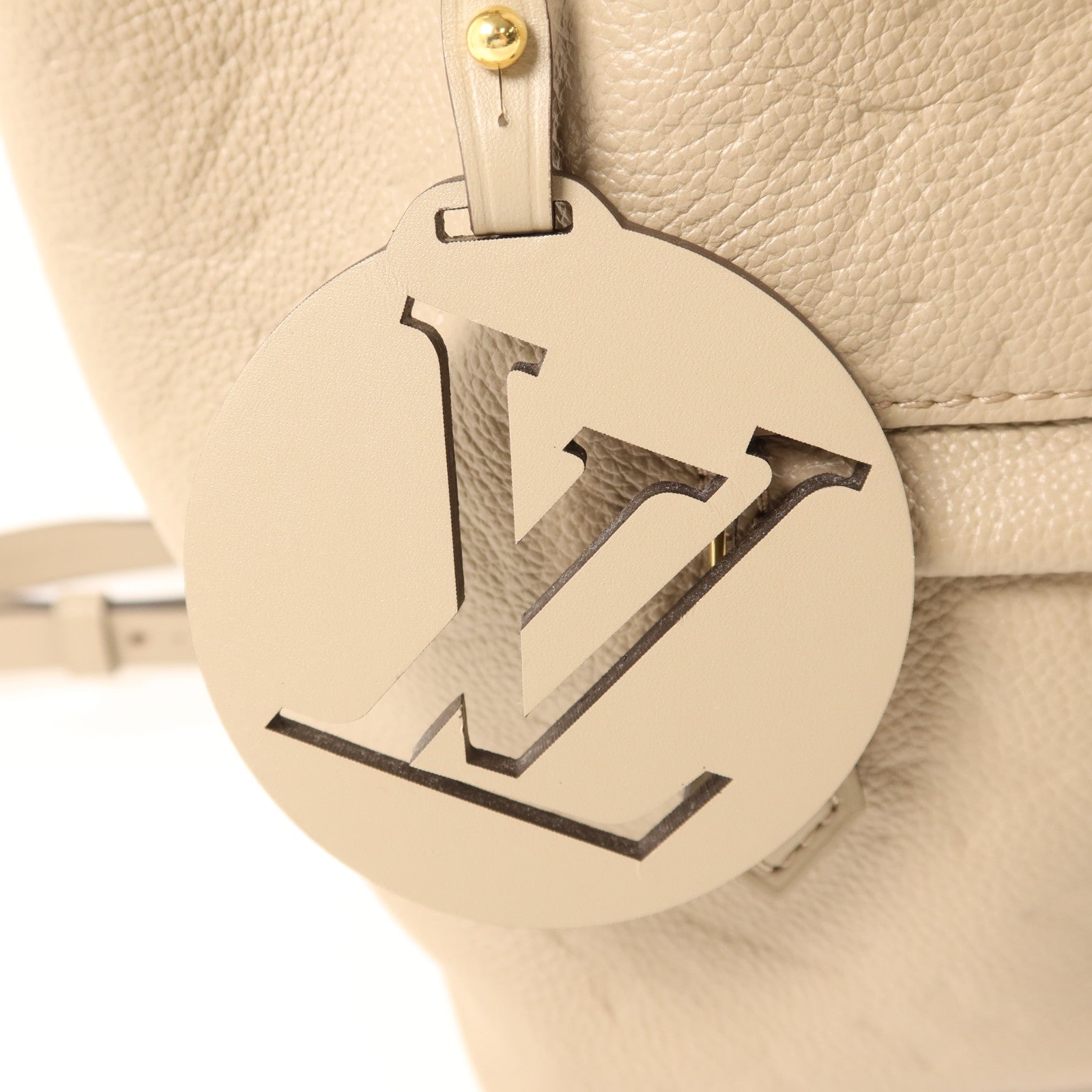 LOUIS VUITTON Monogram Empreinte Montsouris PM金扣背包