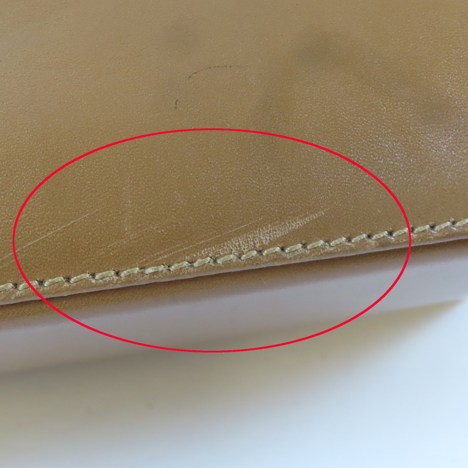 Salvatore Ferragamo 牛皮皮革2 Way Shoulder Bag金扣手挽肩背兩用袋啡色