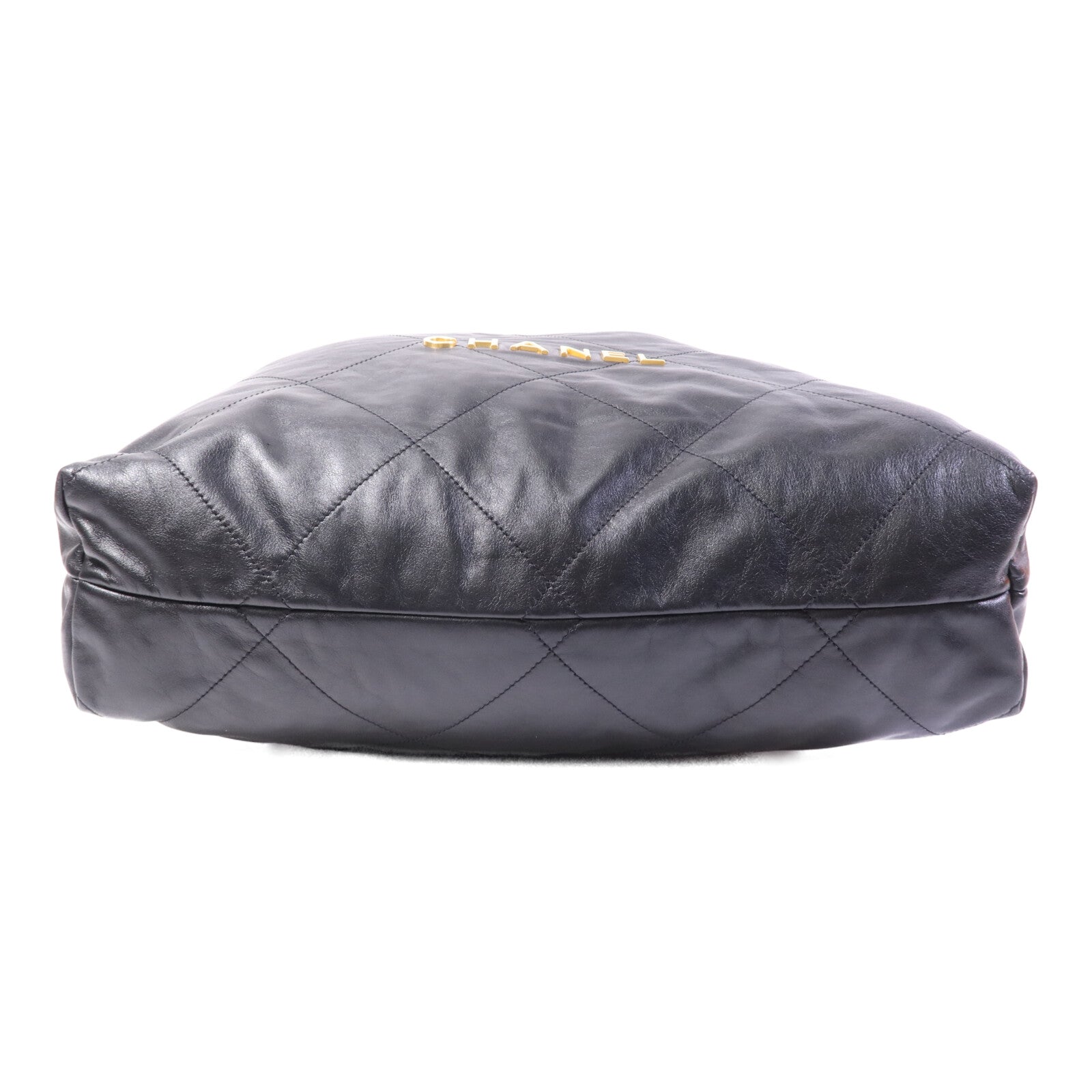CHANEL 牛皮皮革Chanel 22 Medium金扣鏈帶肩背袋