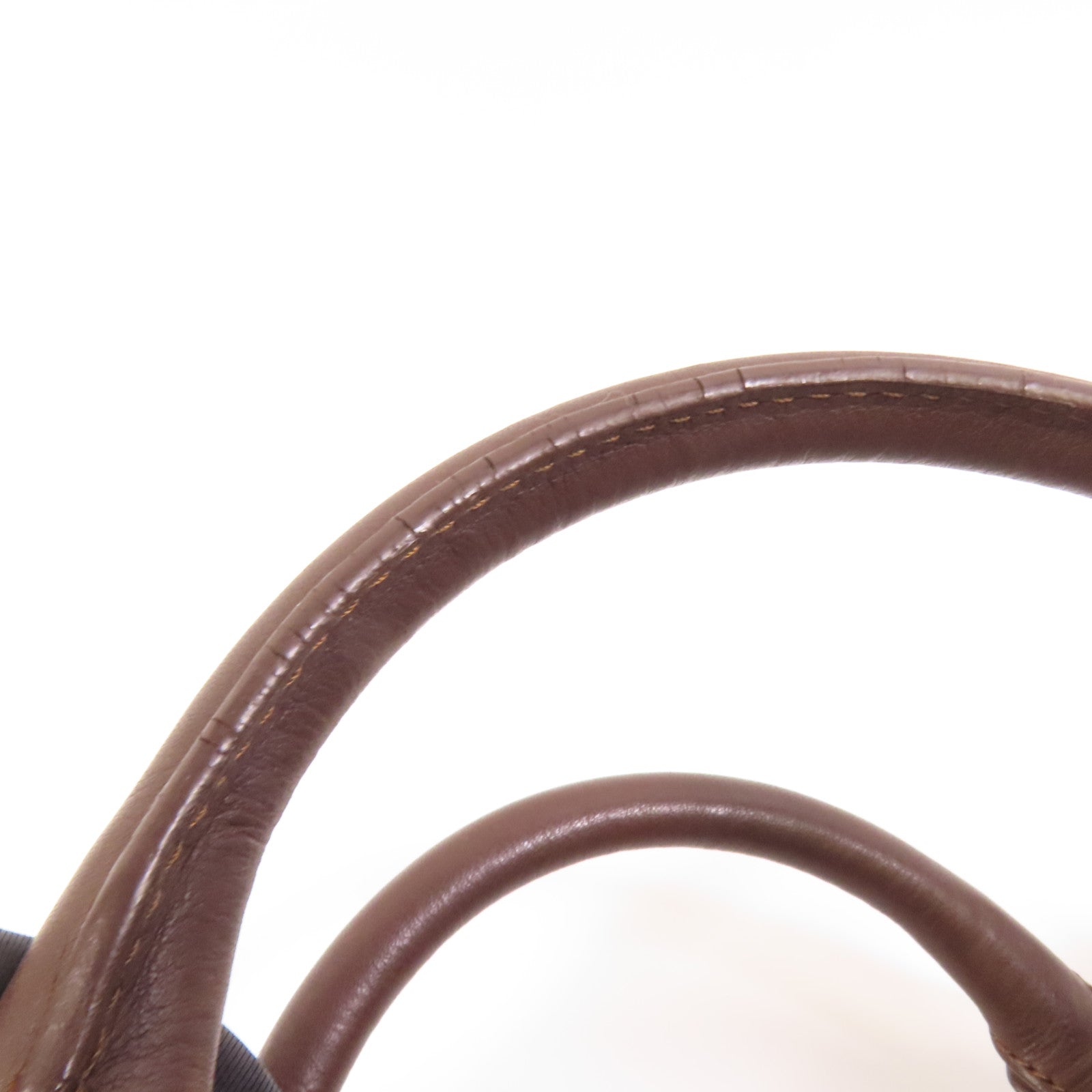 LOEWE 牛皮皮革Handbag銀扣手挽袋
