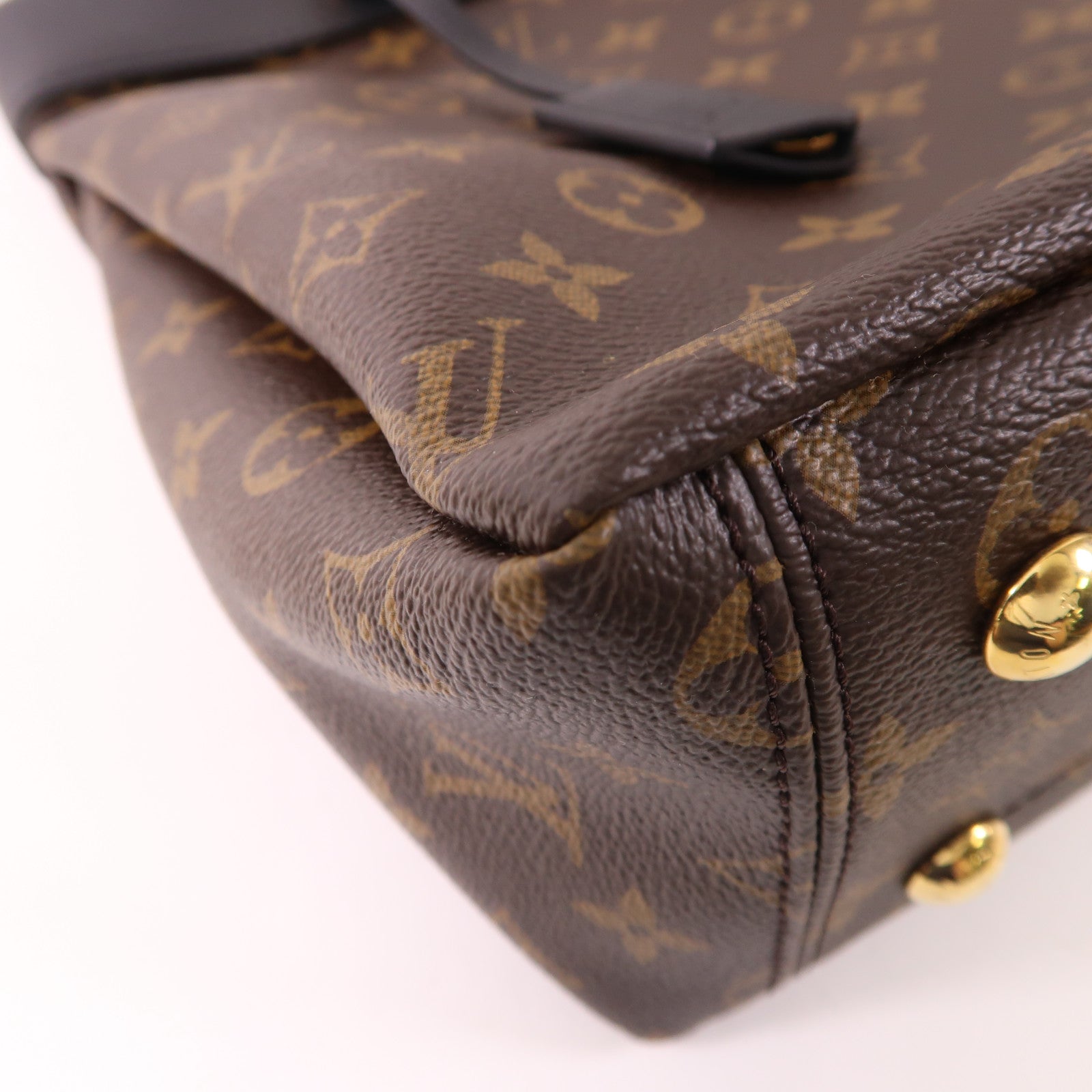 LOUIS VUITTON LV GHW Pallas Shopper Shoulder Bag M51198 Monogram Brown