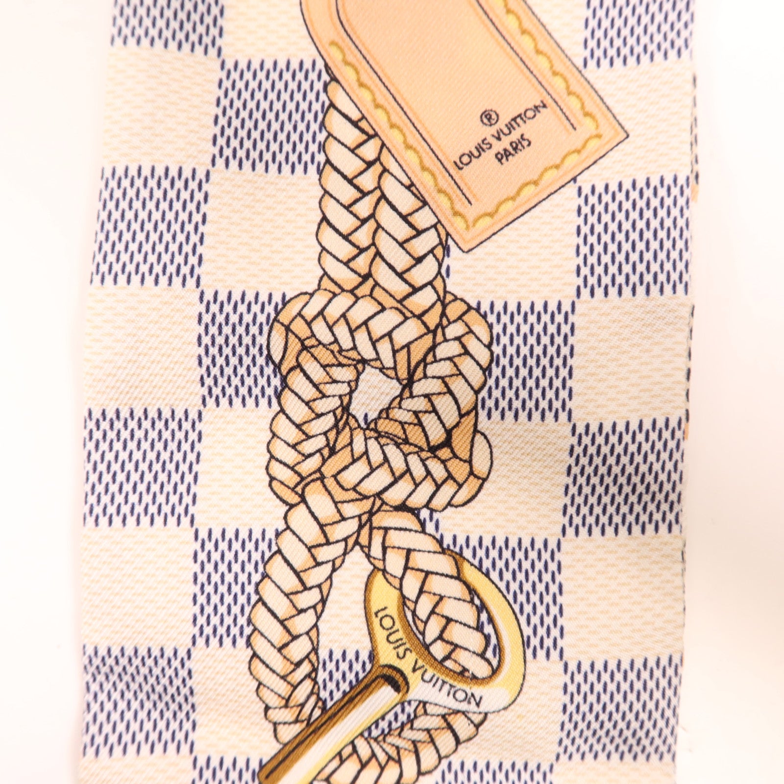 LOUIS VUITTON 絲質BB Band絲巾