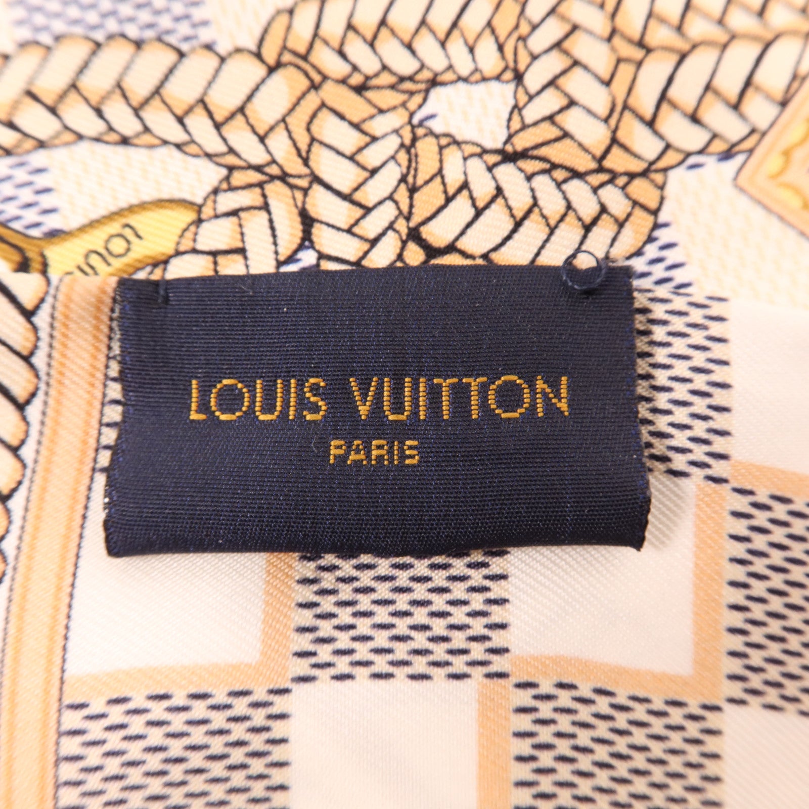 LOUIS VUITTON 絲質BB Band絲巾
