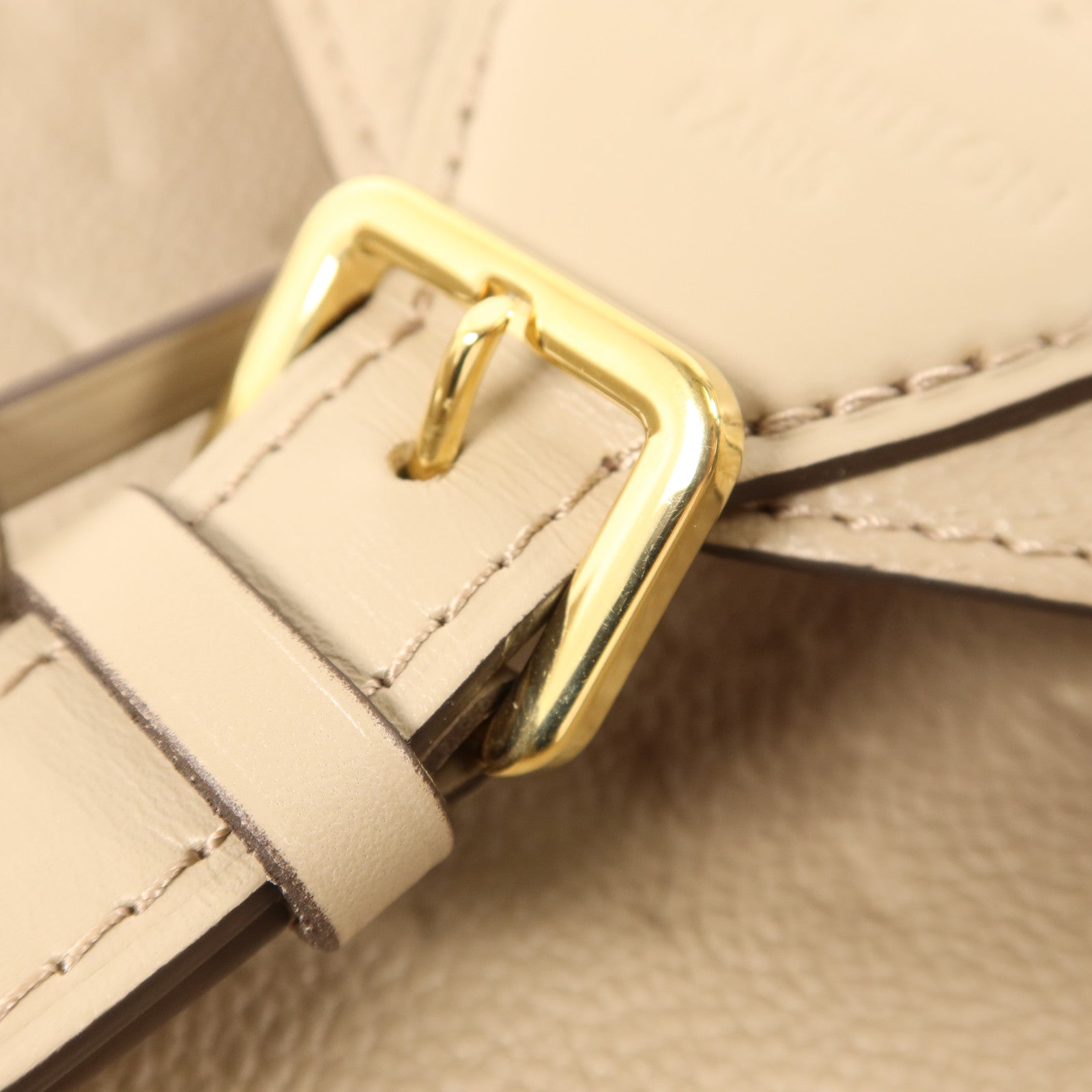 LOUIS VUITTON Monogram Empreinte Montsouris PM金扣背包