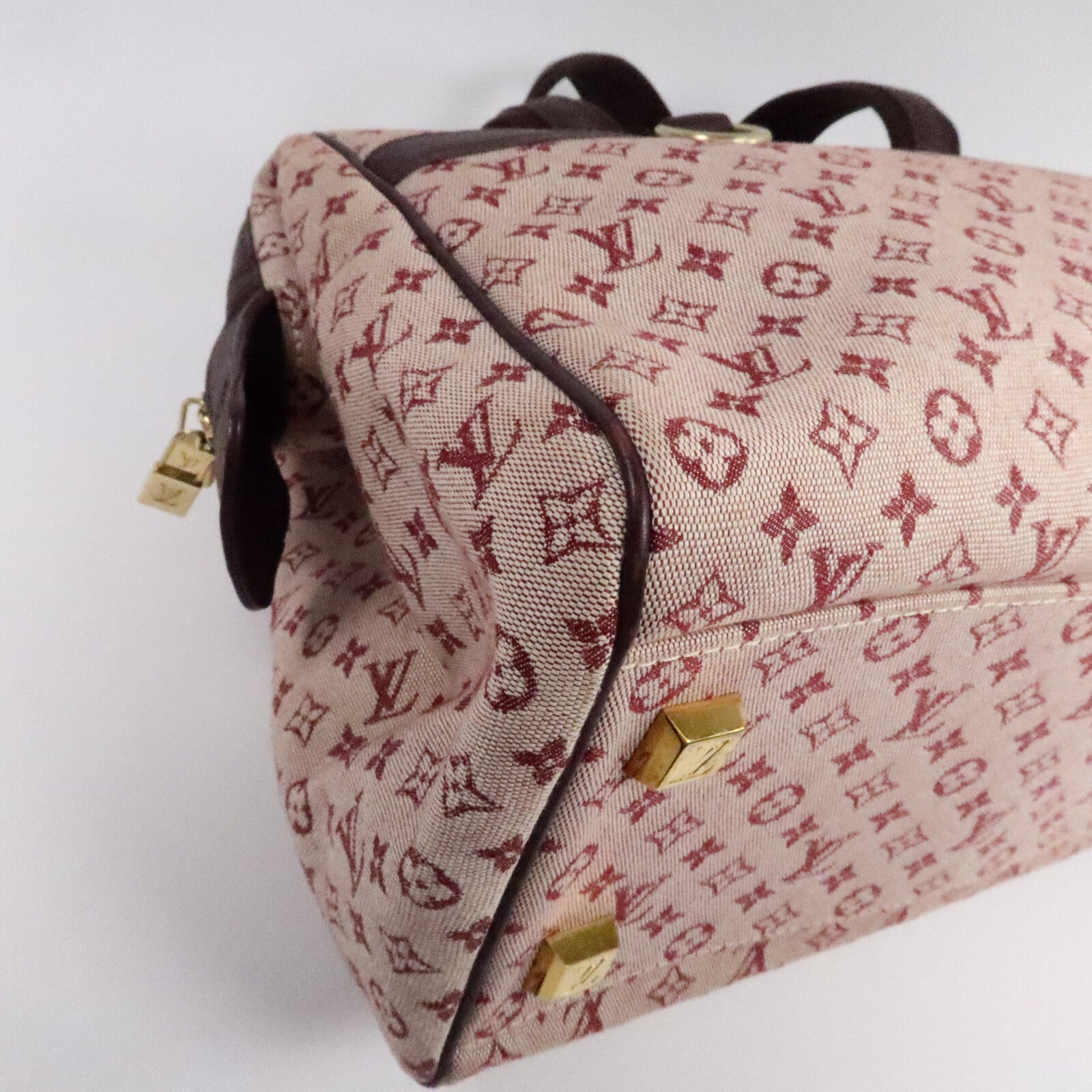 LOUIS VUITTON Monogram Mini Lin Josephine GM手挽袋