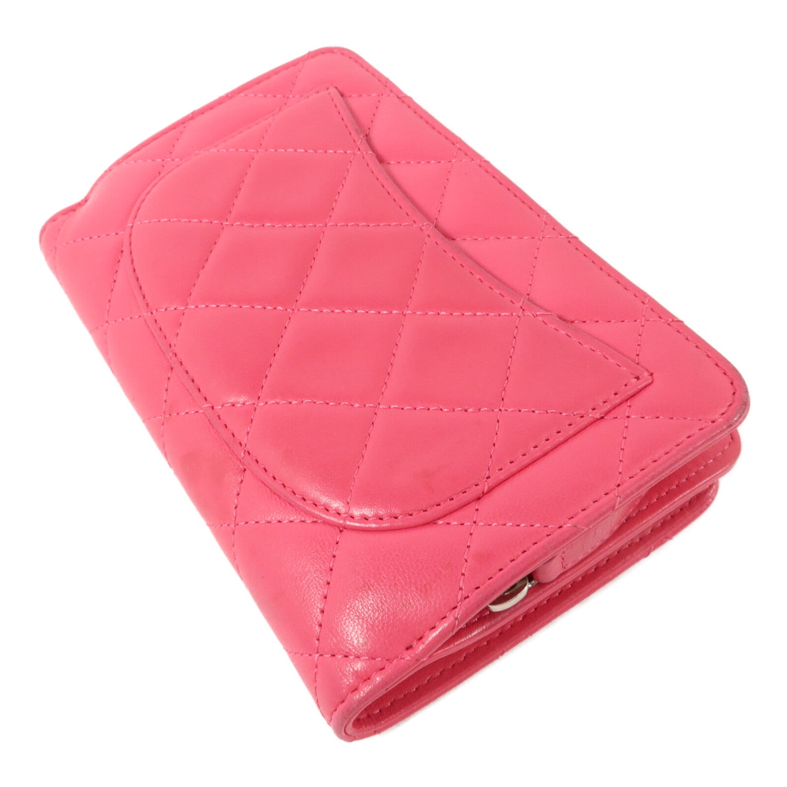 CHANEL 羊皮皮革Bifold Wallet錢包