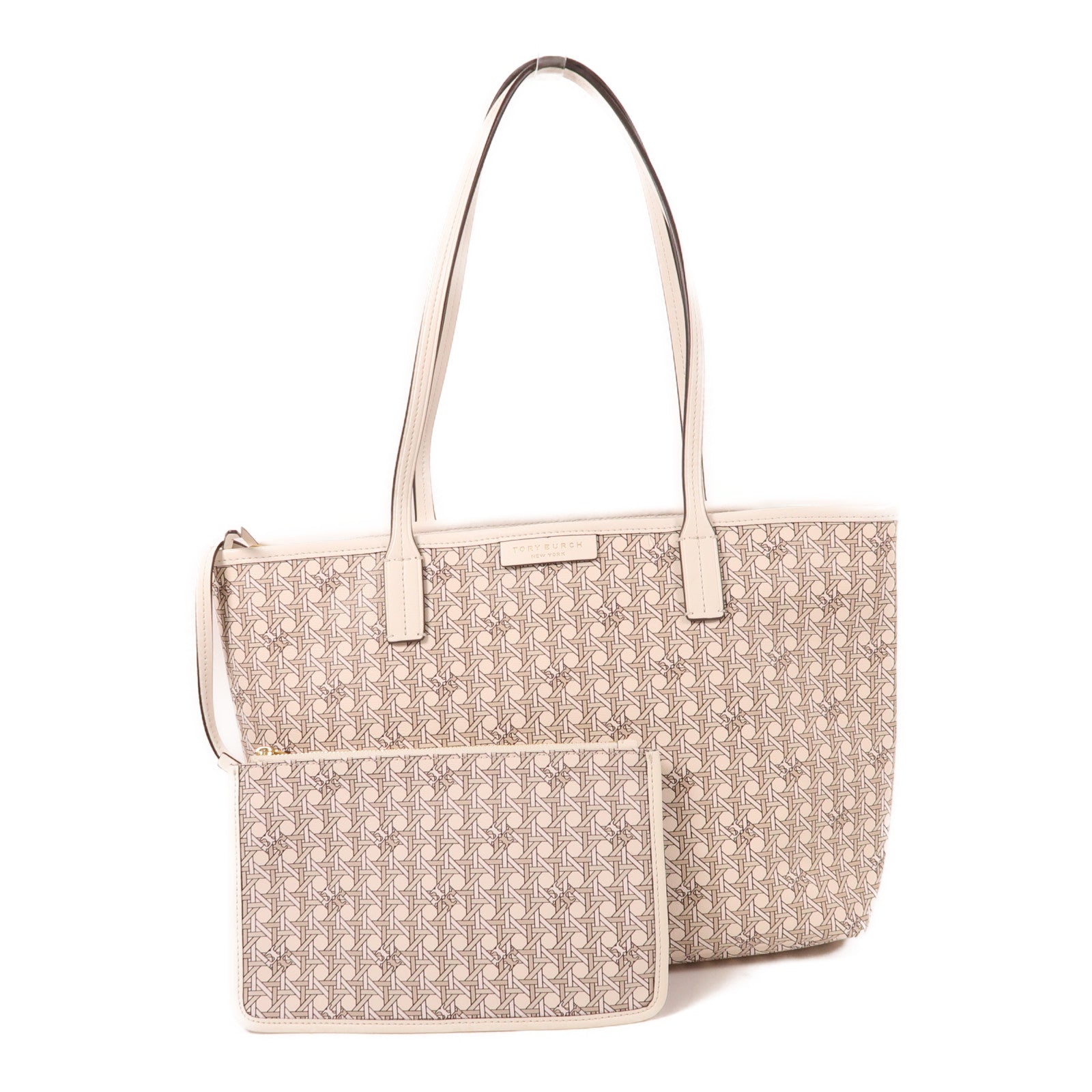 【激減優惠】塗層帆布Shoulder Tote金扣肩背袋/手挽袋