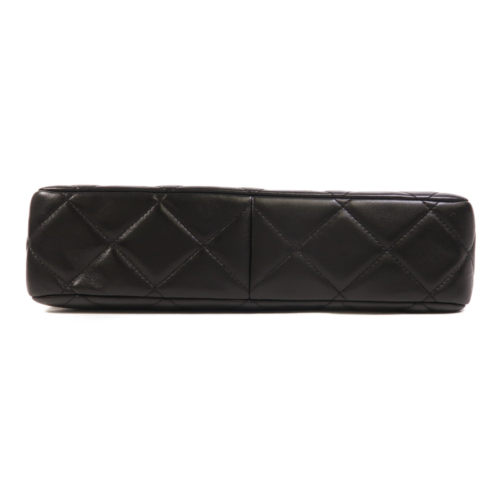 CHANEL 羊皮皮革2 Way Shoulder金扣手挽肩背兩用袋