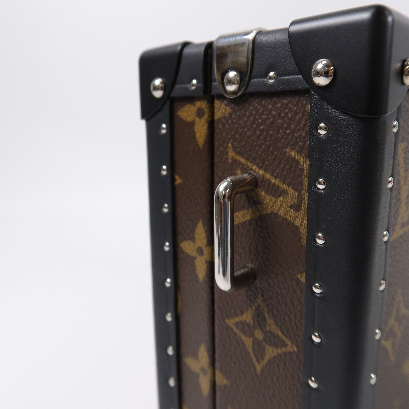 LOUIS VUITTON Monogram Macassar Clutch Box肩背袋