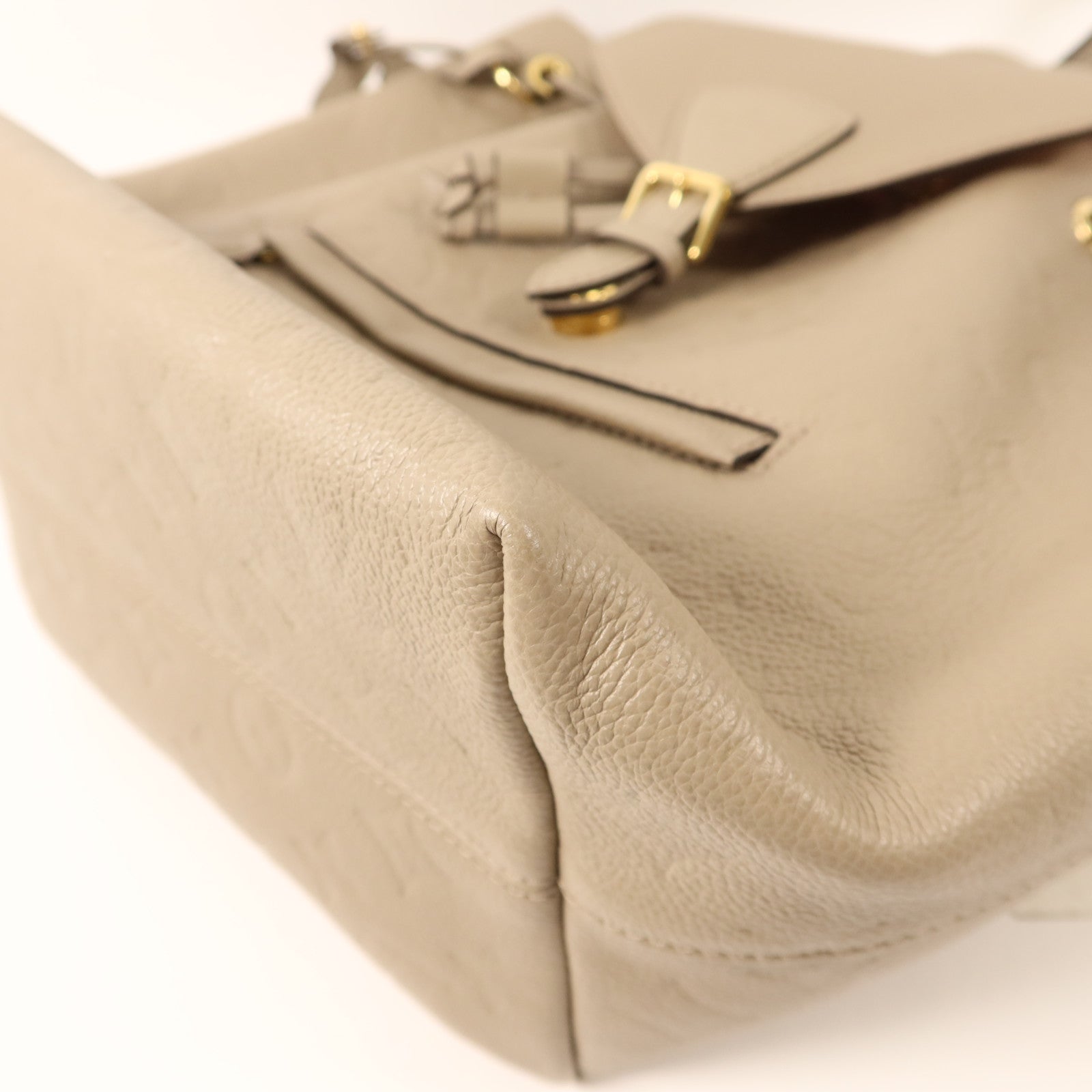 LOUIS VUITTON Monogram Empreinte Montsouris PM金扣背包