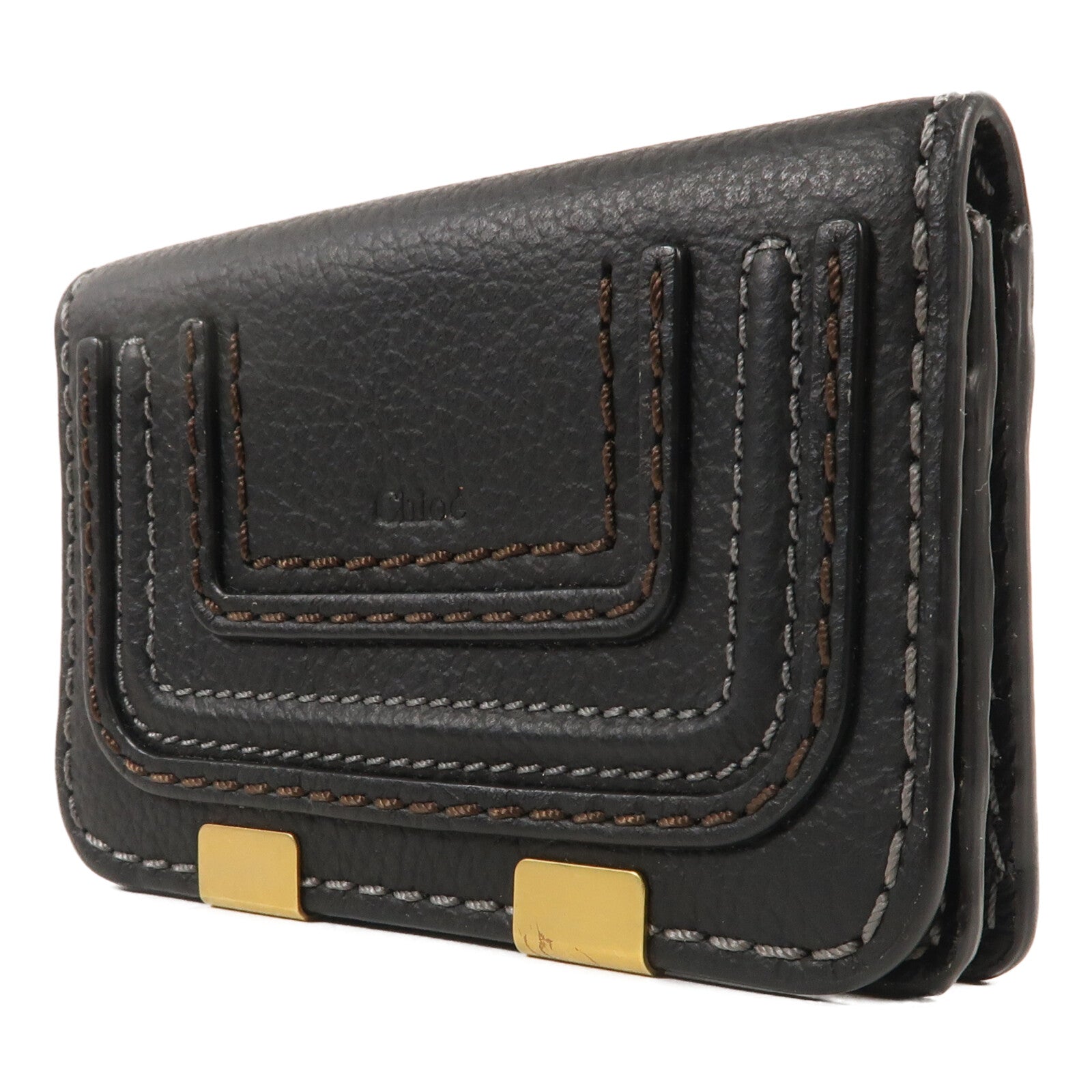 Chloe 牛皮皮革Card case金扣卡片套