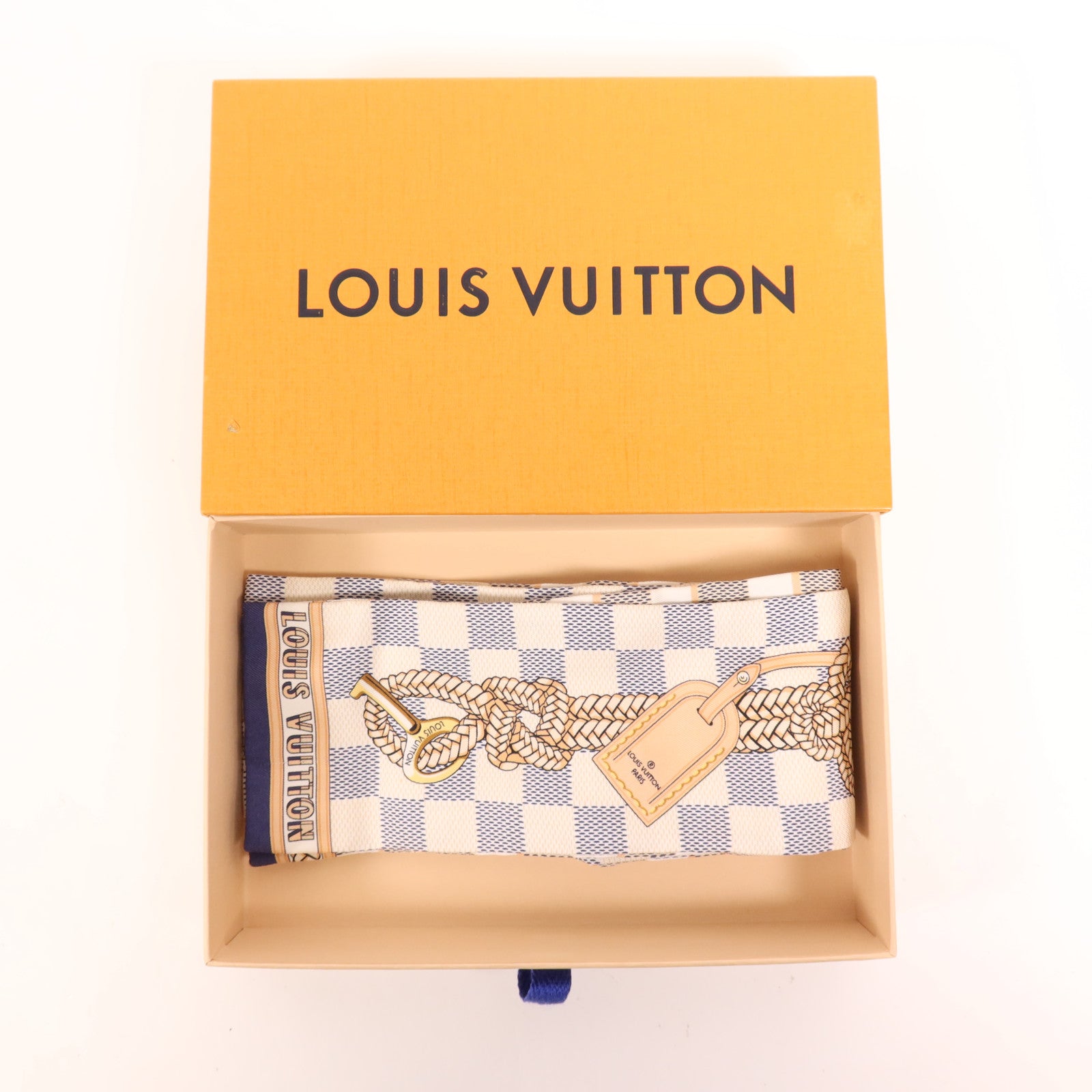 LOUIS VUITTON 絲質BB Band絲巾