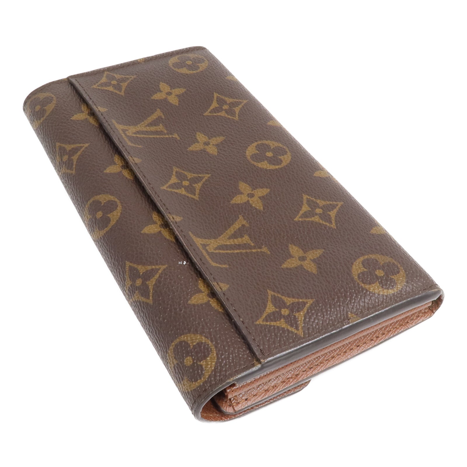 LOUIS VUITTON Monogram Portefeuille Sarah金扣長錢包