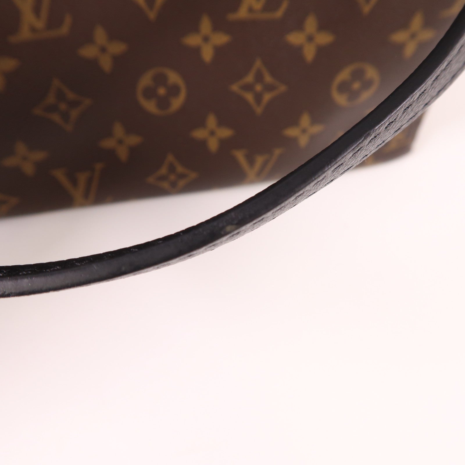 LOUIS VUITTON LV GHW Pallas Shopper Shoulder Bag M51198 Monogram Brown
