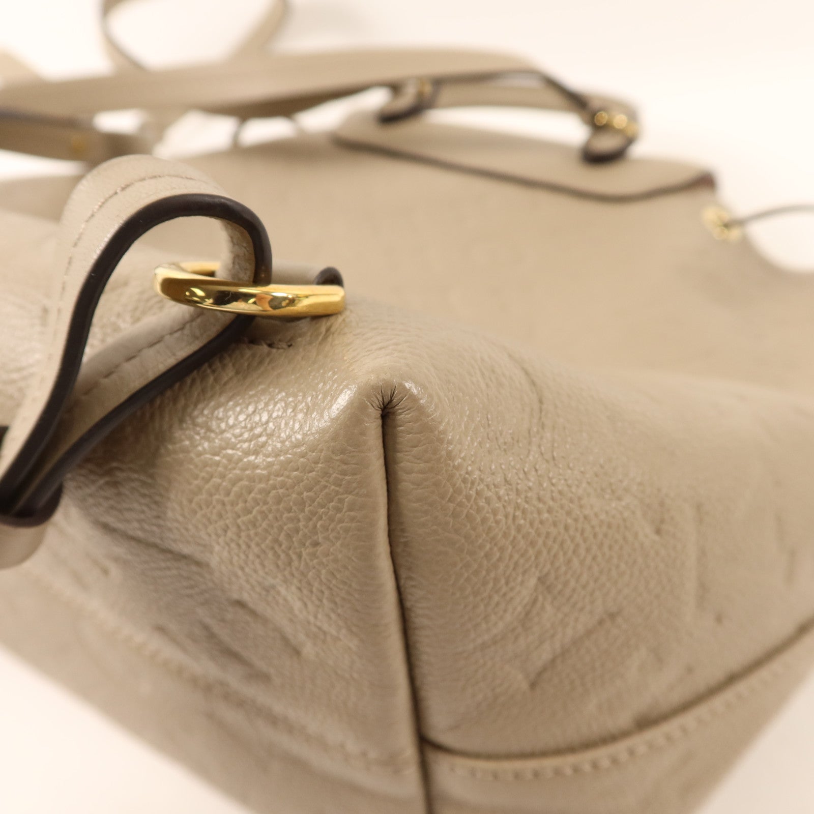LOUIS VUITTON Monogram Empreinte Montsouris PM金扣背包