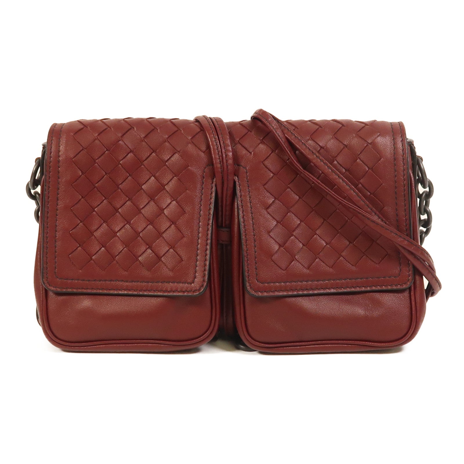 BOTTEGA VENETA 牛皮皮革Shoulder Bag肩背袋