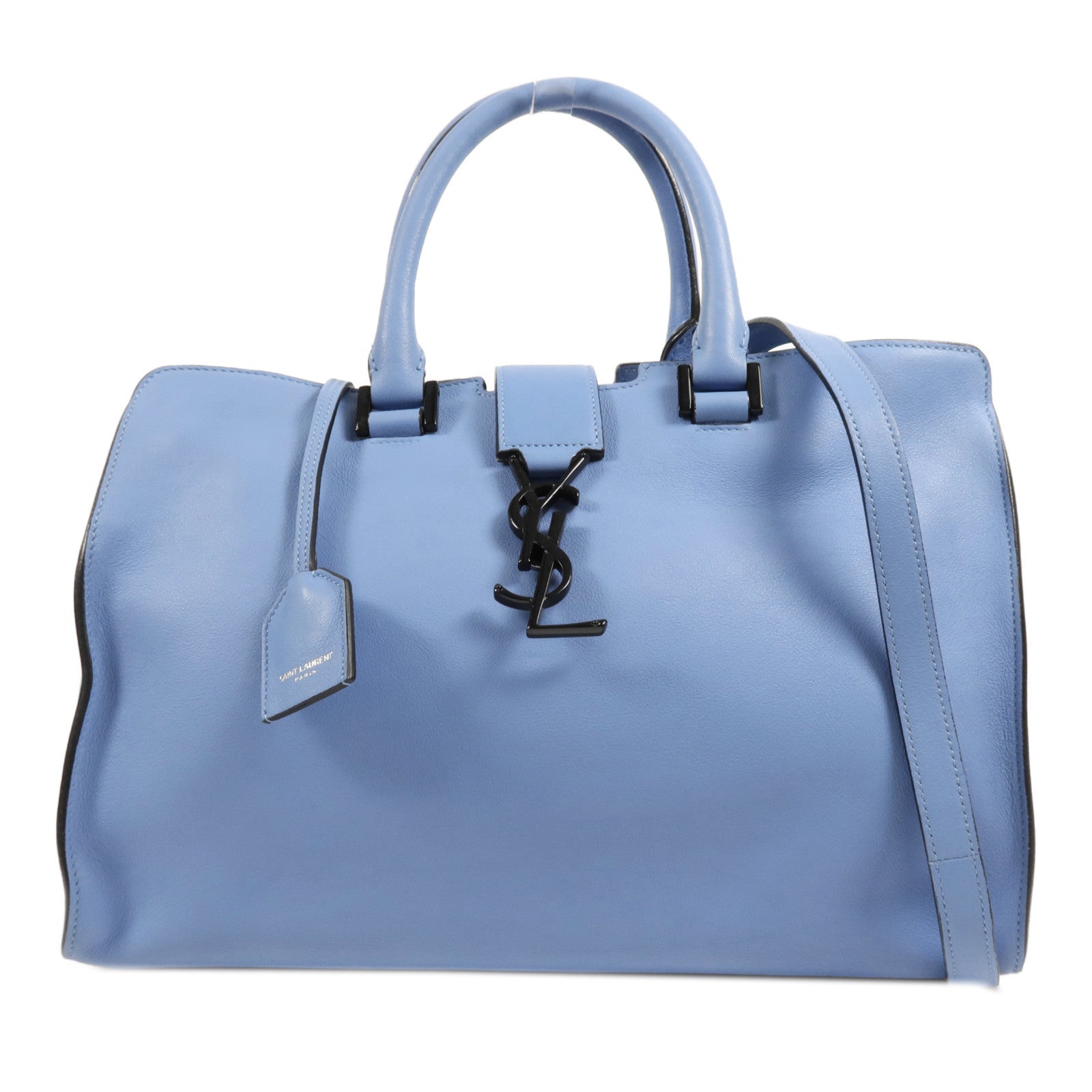 SAINT LAURENT 牛皮皮革Shoulder Bag手挽肩背兩用袋