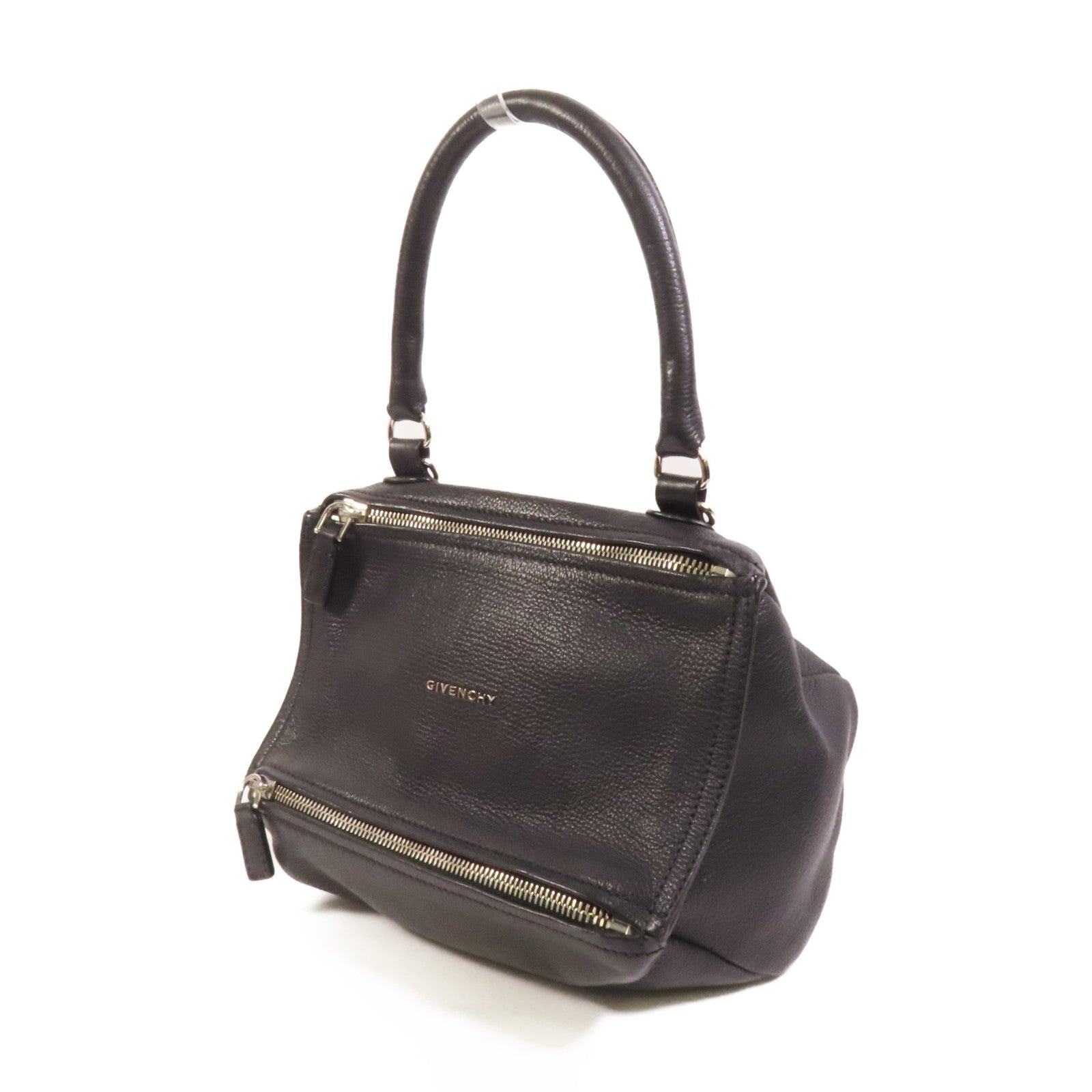 GIVENCHY 牛皮皮革Pandora Small銀扣手挽肩背兩用袋