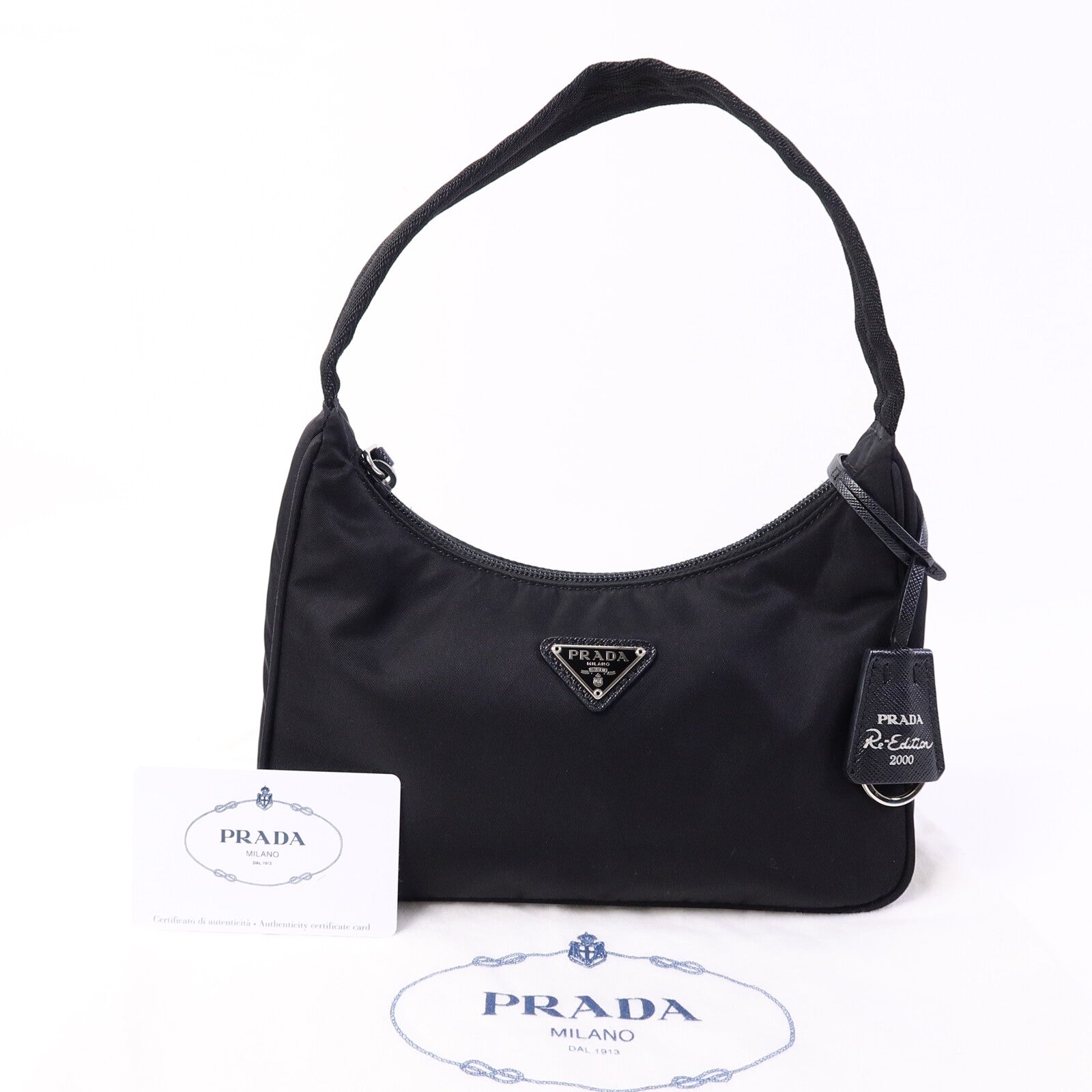 PRADA 尼龍Re-Edition 2000 Mini手挽袋