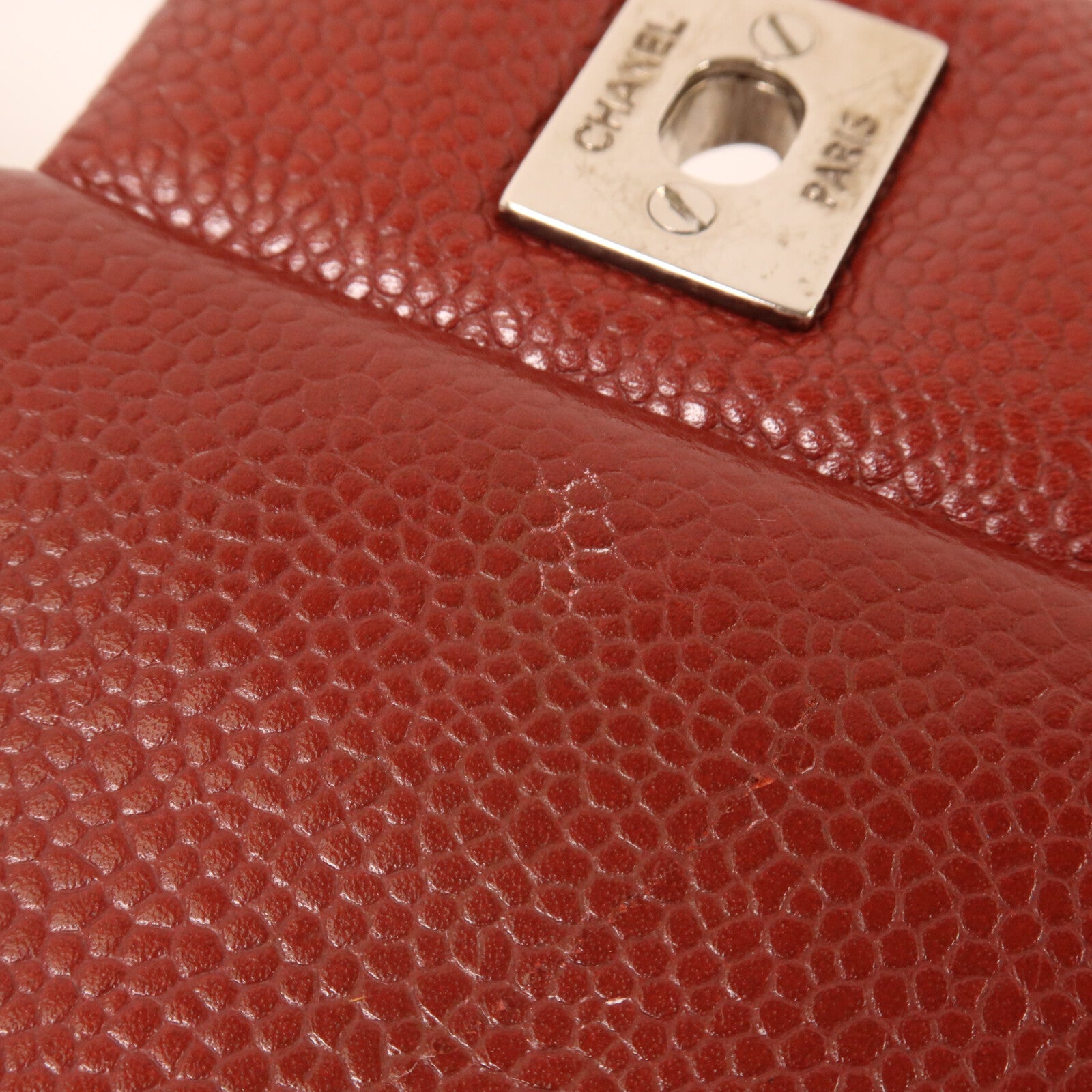 CHANEL 牛皮皮革Maxi Classic鏈帶肩背袋