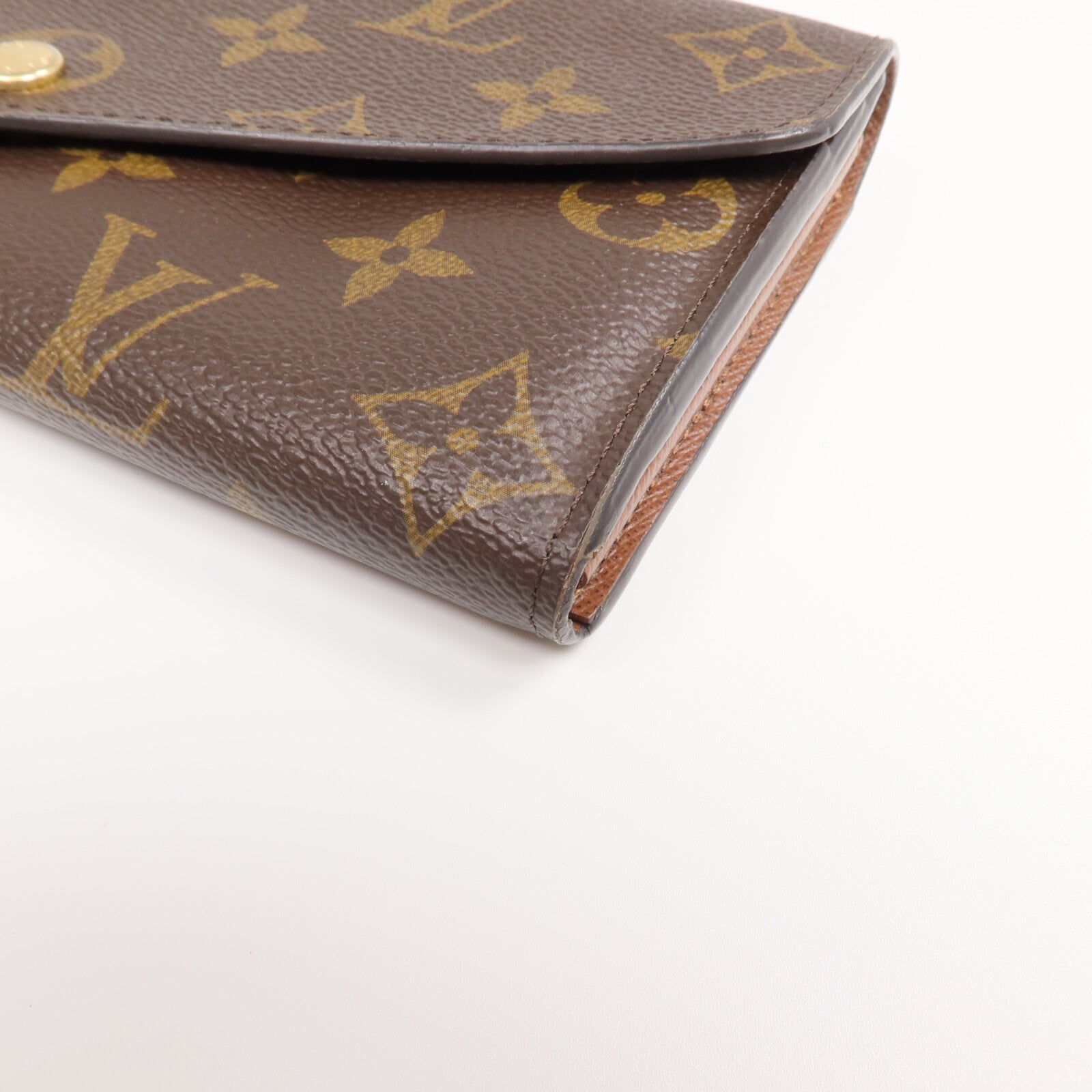 LOUIS VUITTON Monogram Portefeuille Sarah金扣長錢包