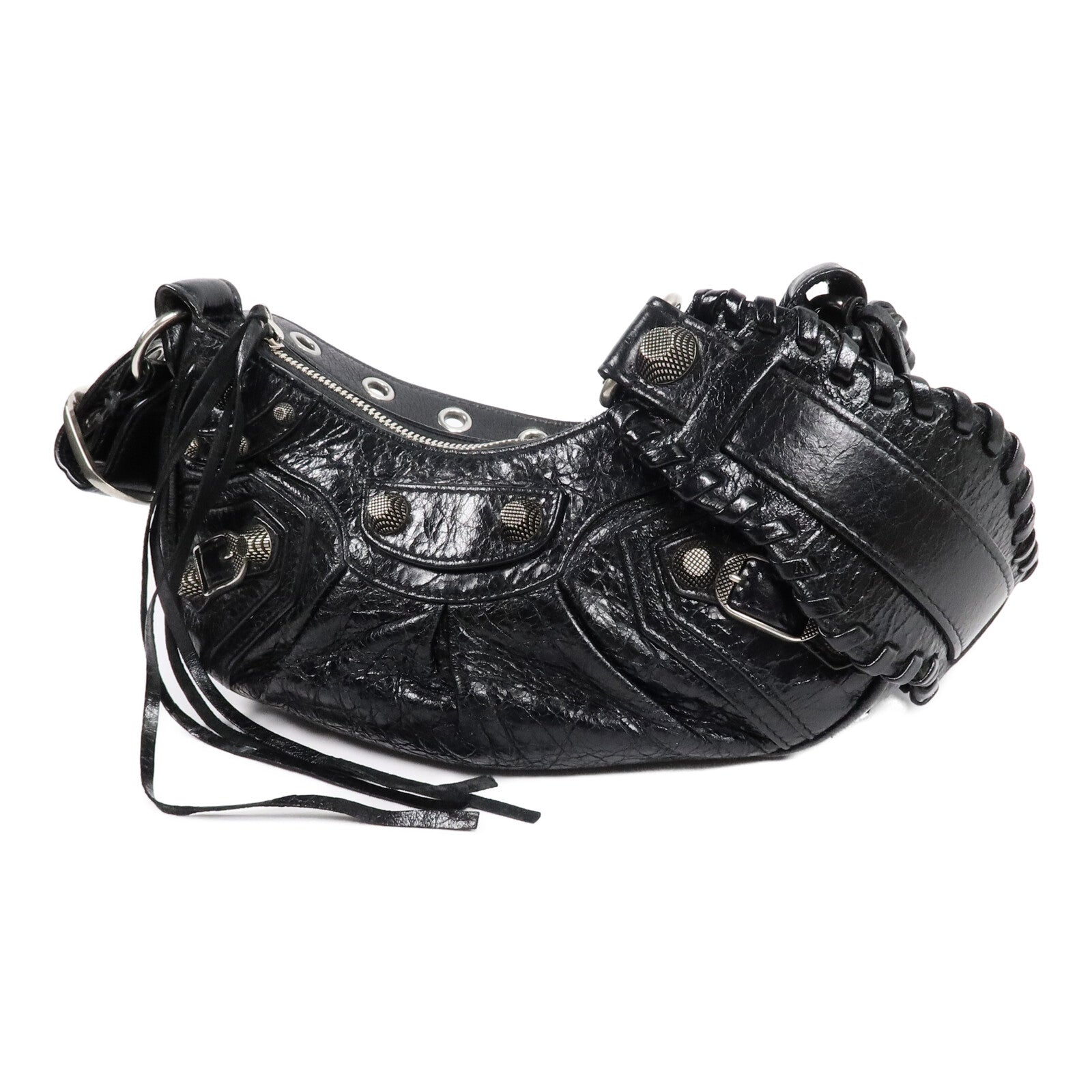 BALENCIAGA 羊皮皮革Le Cagole XS肩背袋