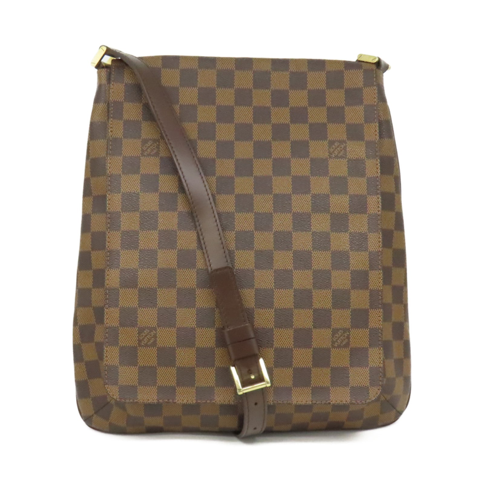 LOUIS VUITTON 【清倉大減價】Damier Musette PM Shoulder Bag肩背袋啡色
