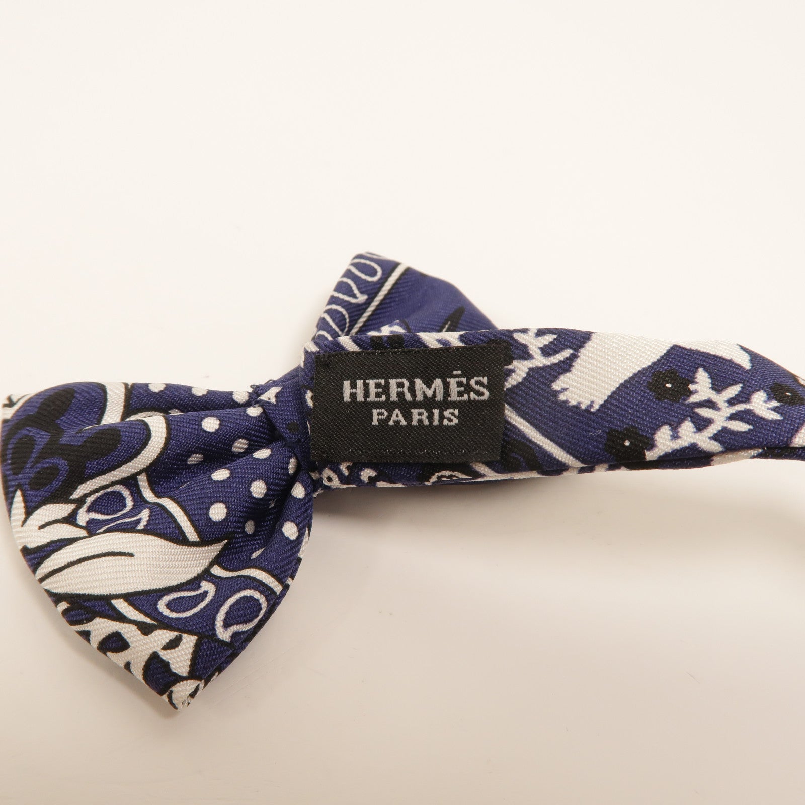 HERMES 絲質Bowtie領結
