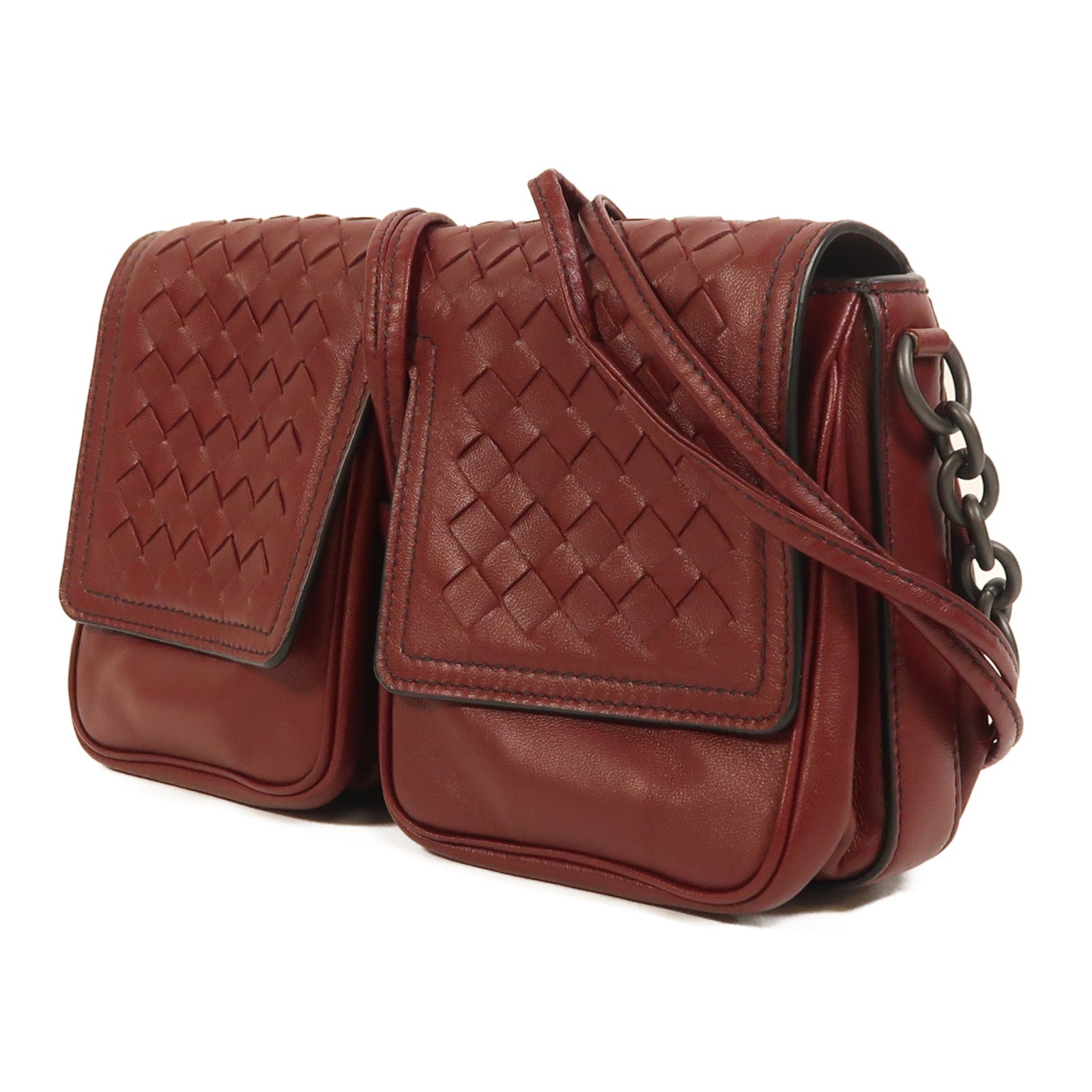 BOTTEGA VENETA 牛皮皮革Shoulder Bag肩背袋
