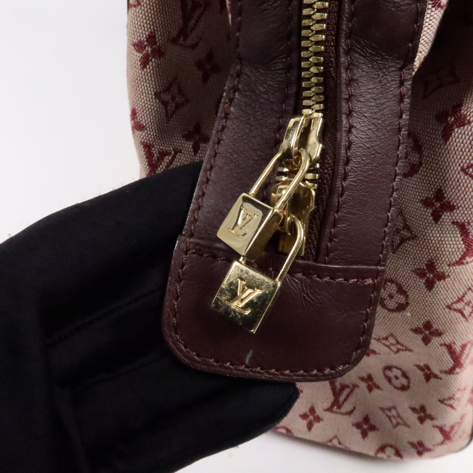 LOUIS VUITTON Monogram Mini Lin Josephine GM手挽袋