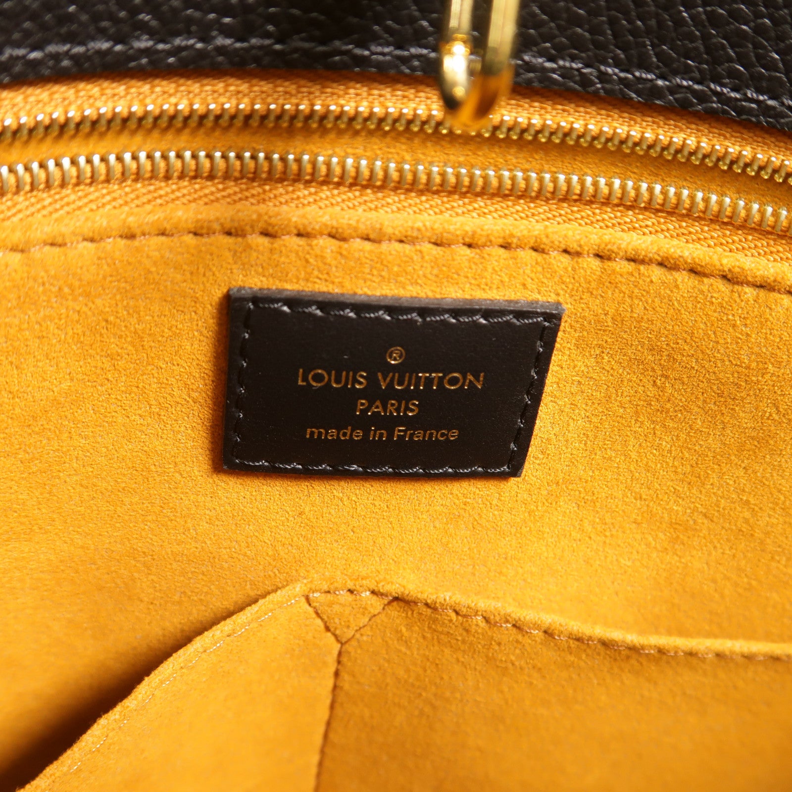 LOUIS VUITTON Monogram Empreinte On The Go MM手挽肩背兩用袋