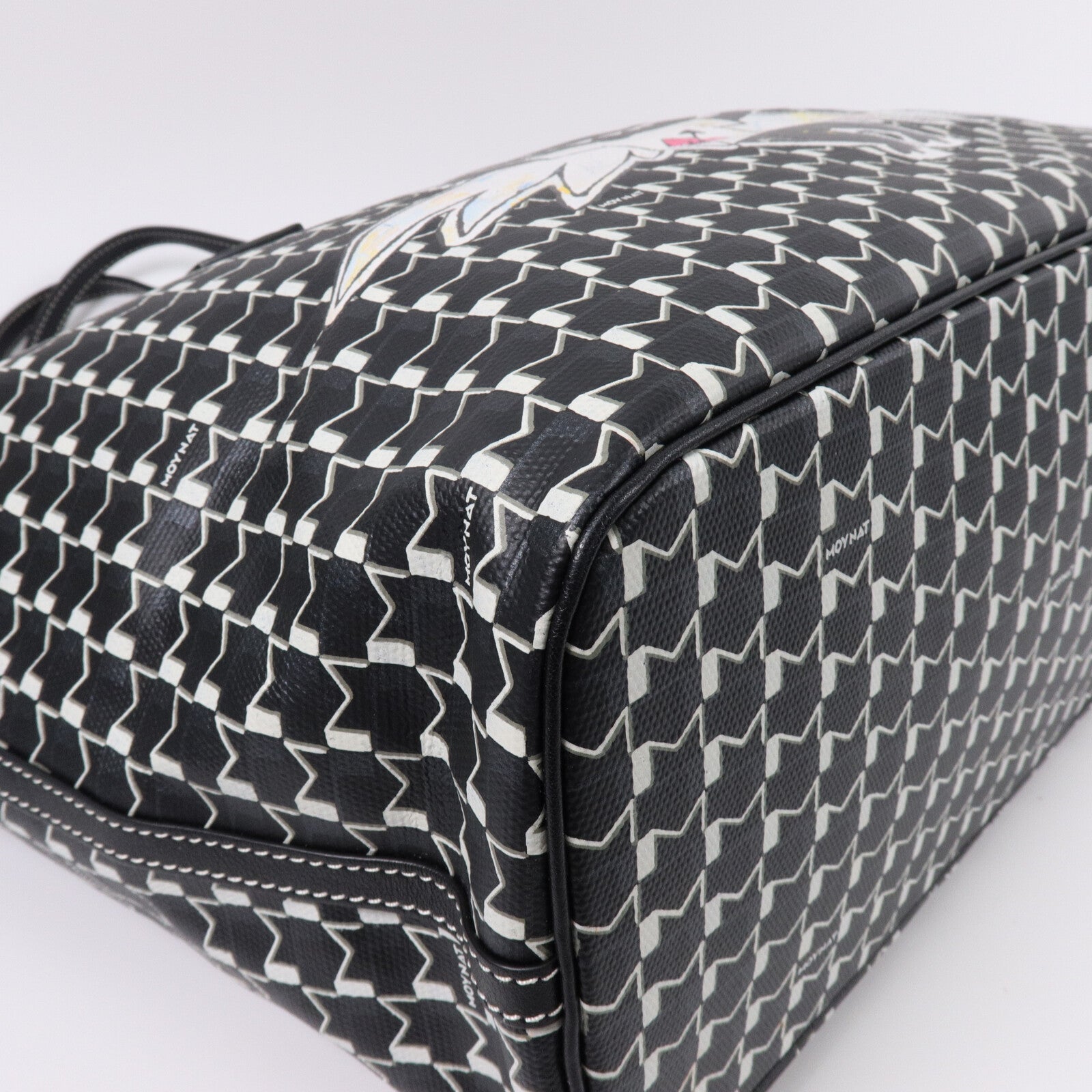 SELECTION 塗層帆布MoynatxLabubu Tote Bag手挽袋
