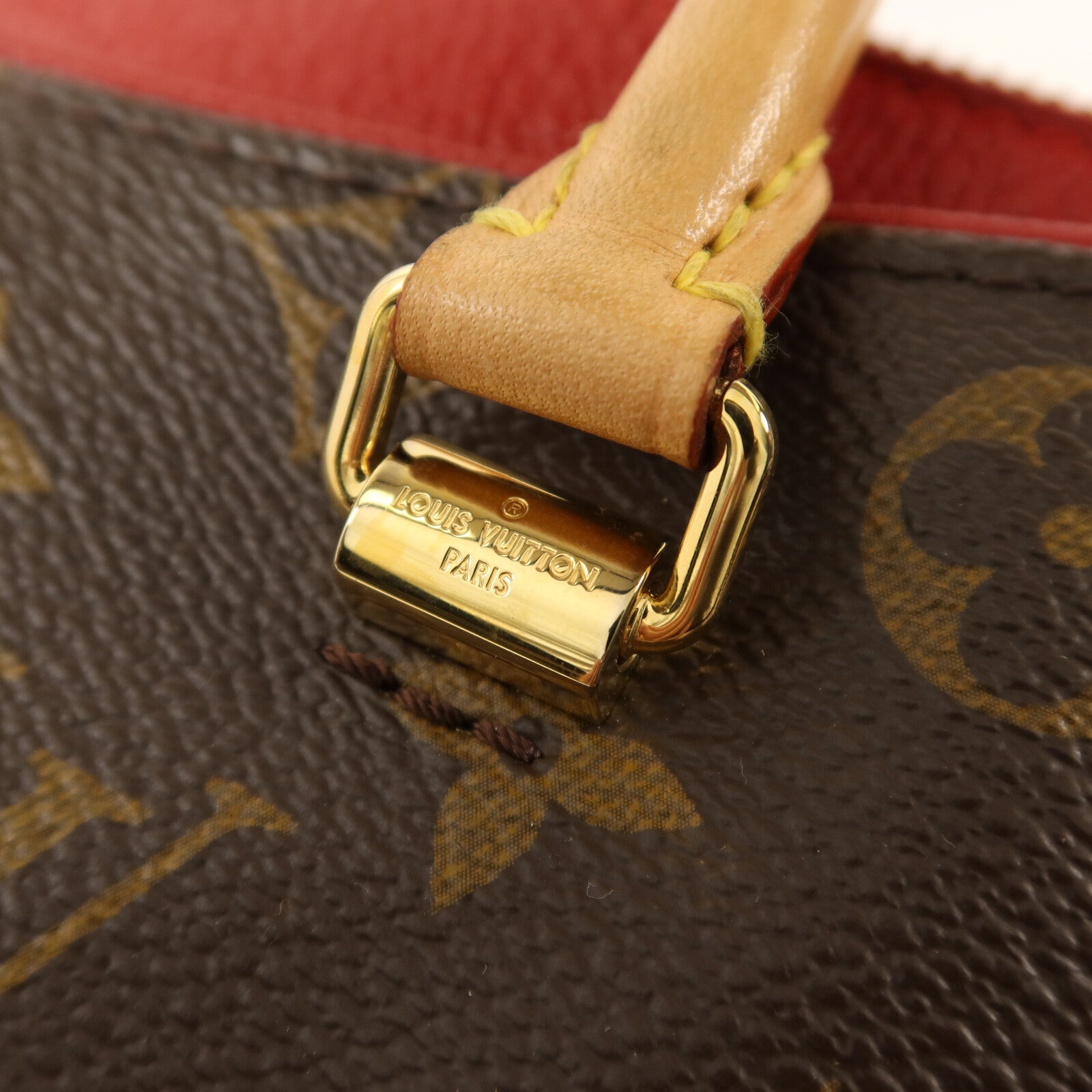 LOUIS VUITTON Monogram Pallas BB金扣手挽肩背兩用袋