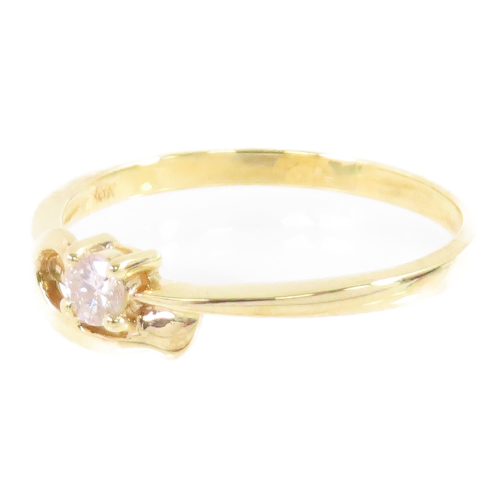 JEWELRY 【激減優惠】18K黃金/鑽石Diamond Ring戒指US#6