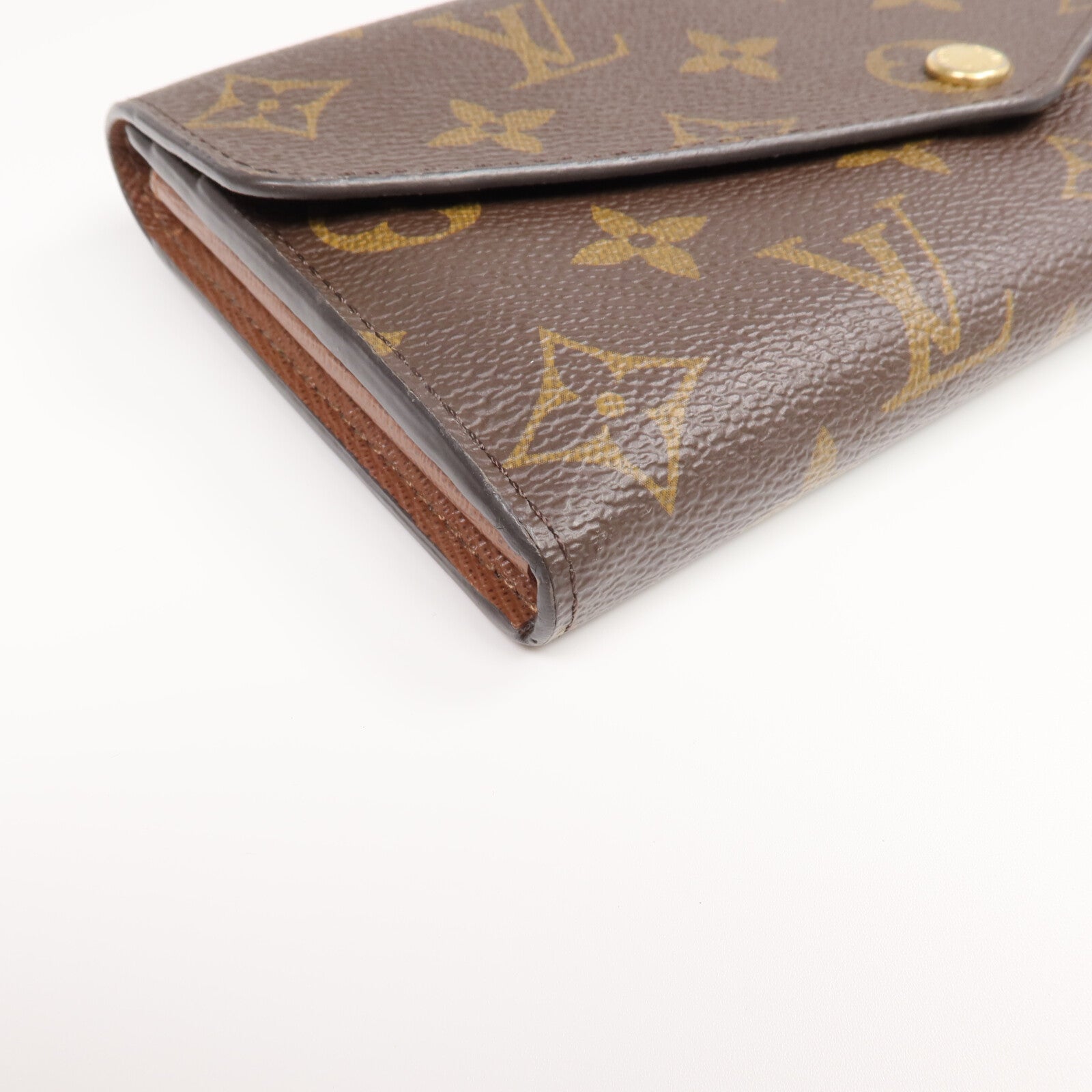 LOUIS VUITTON Monogram Portefeuille Sarah金扣長錢包