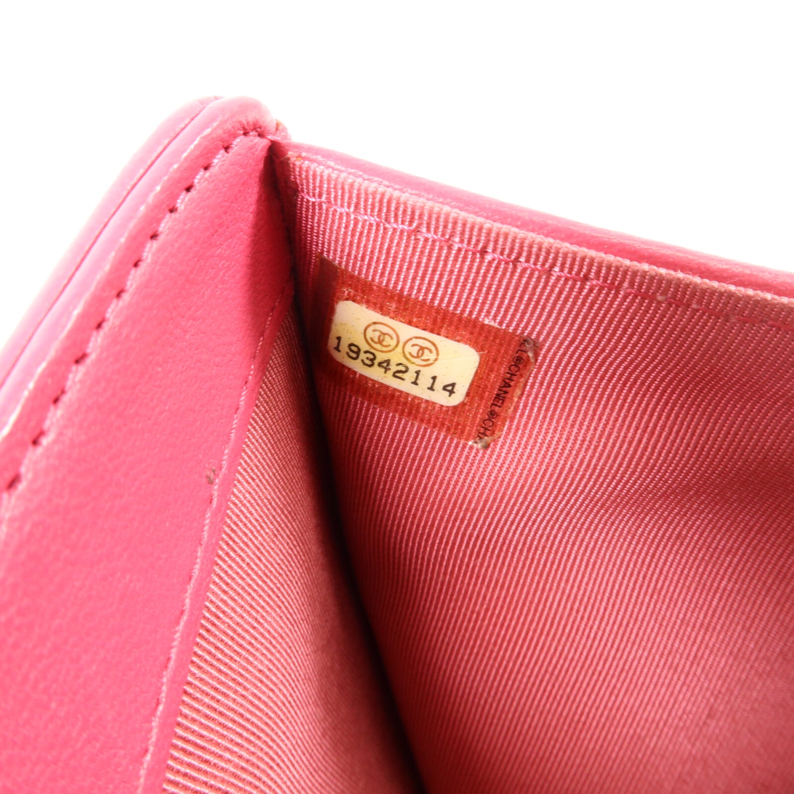 CHANEL 羊皮皮革Bifold Wallet錢包