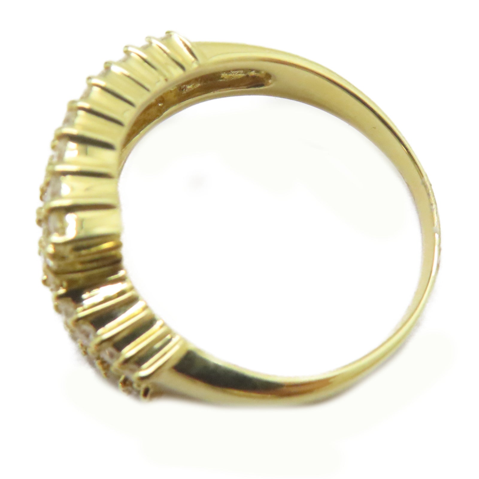 JEWELRY 18K黃金Diamond Ring 1.15ct鑽石戒指US#8